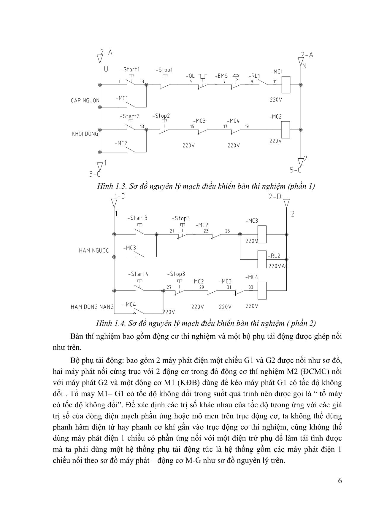 Giáo trình Thực hành truyền động điện trang 5