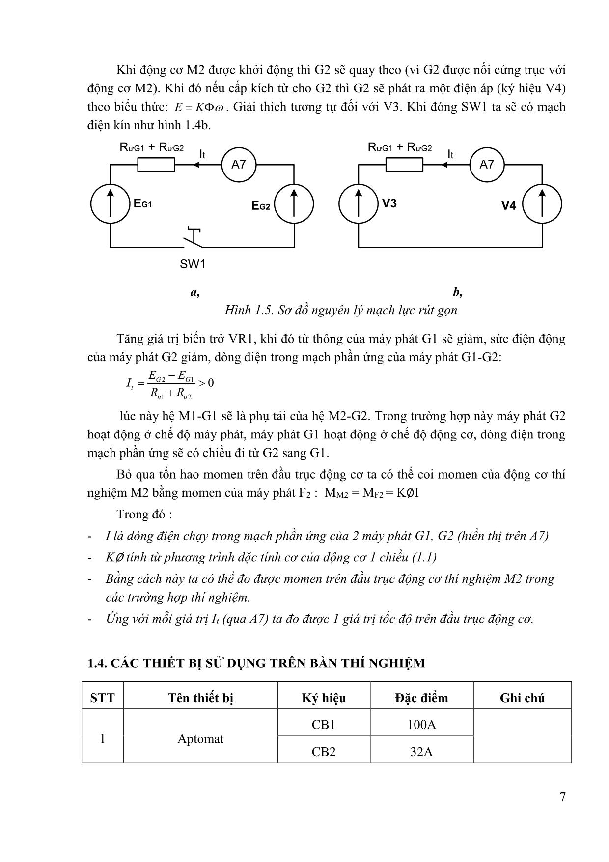 Giáo trình Thực hành truyền động điện trang 6