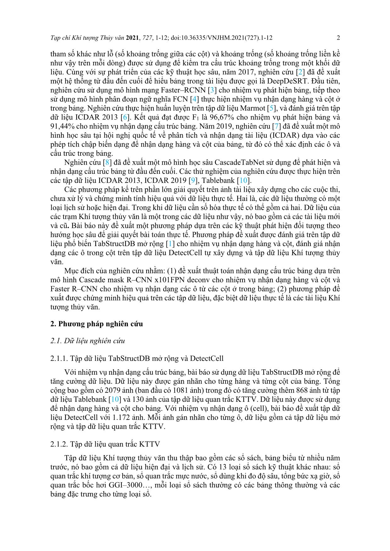 Nghiên cứu ứng dụng thuật toán nhận dạng cấu trúc bảng dựa trên phát hiện đối tượng trang 2
