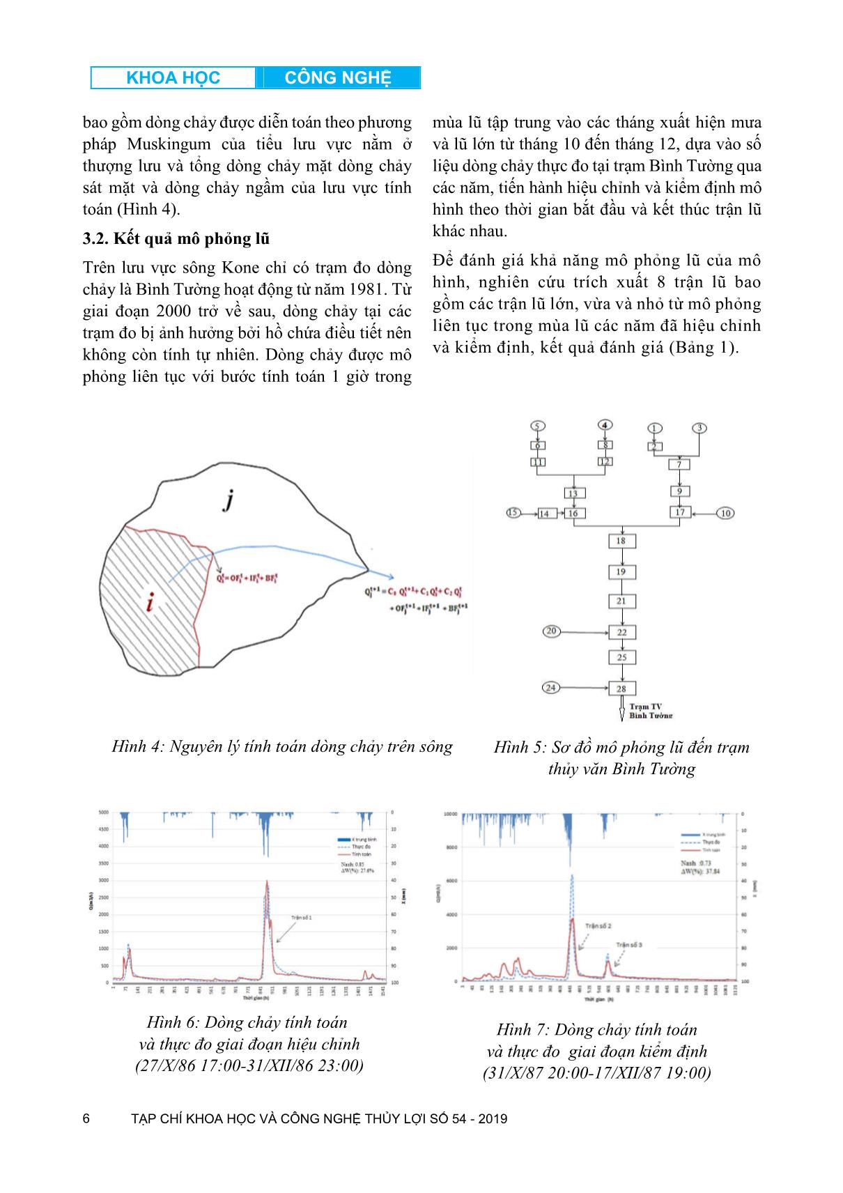 Nghiên cứu xây dựng mô hình mô phỏng lũ lưu vực sông Kone trang 6