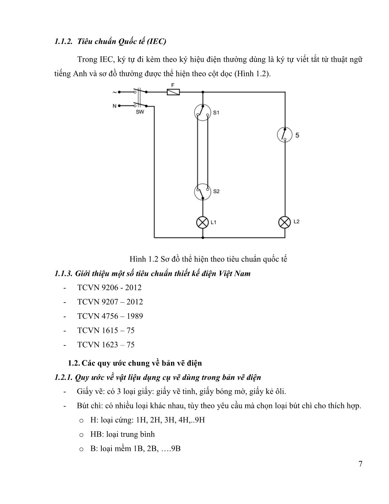 Giáo trình Vẽ thiết kế điện trang 7