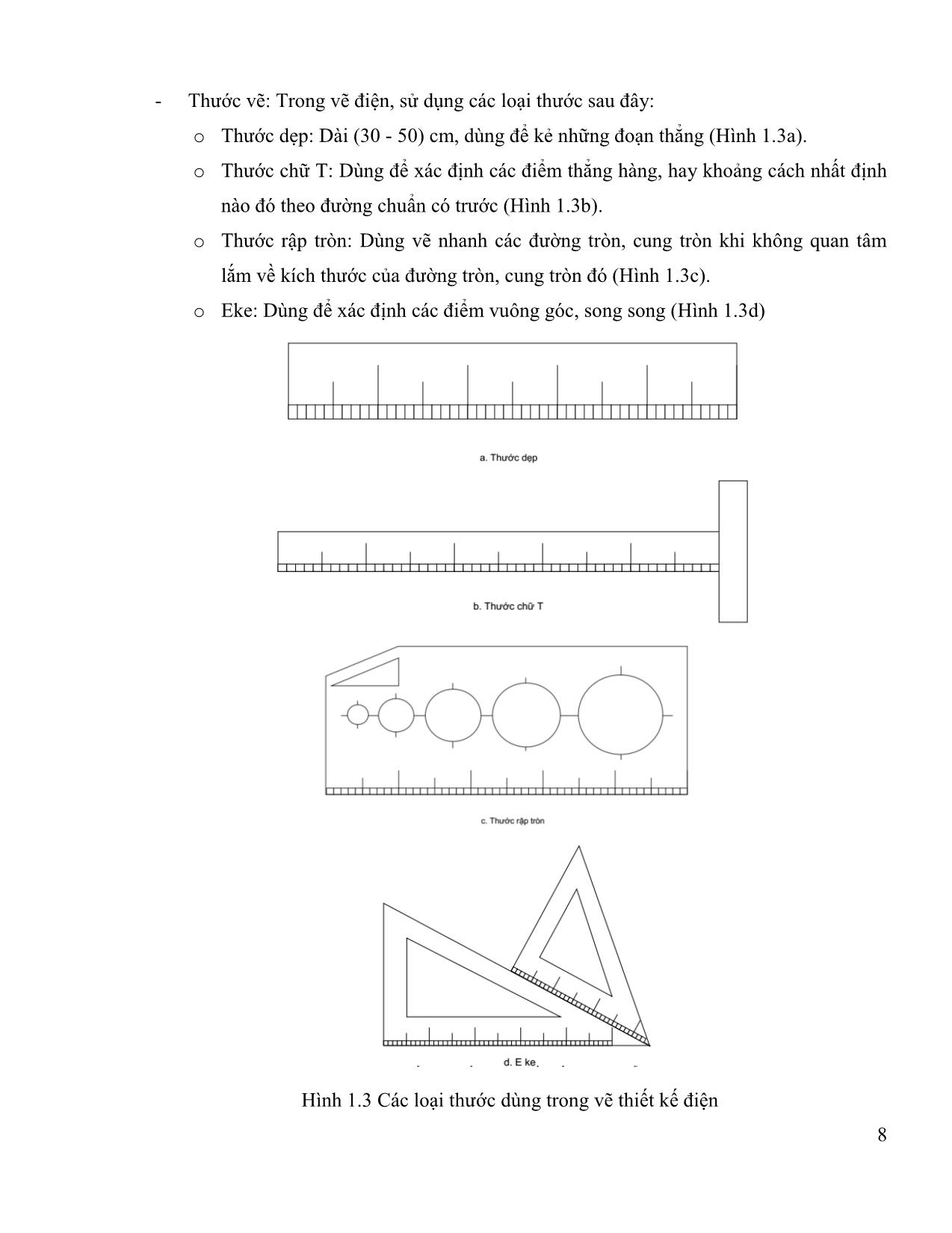 Giáo trình Vẽ thiết kế điện trang 8