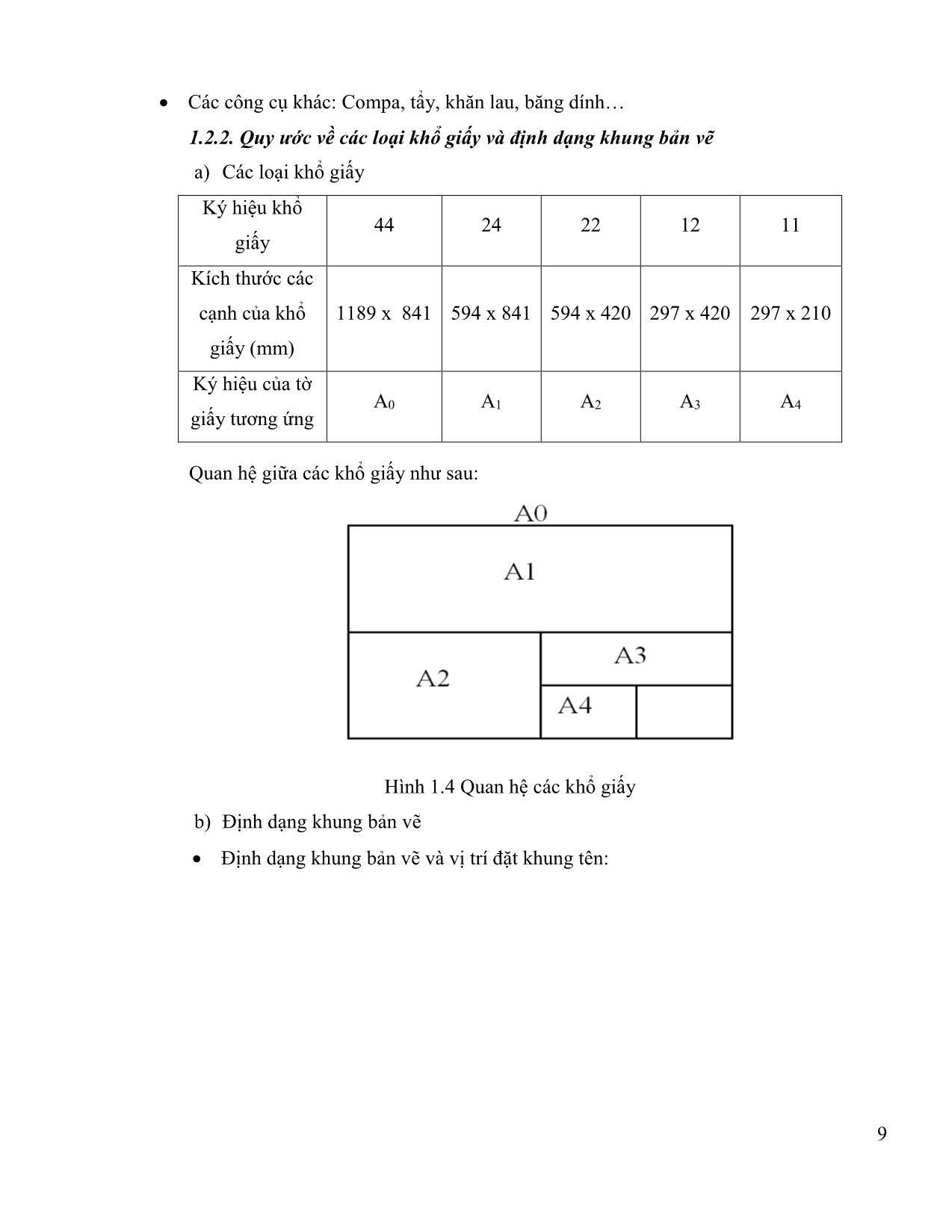 Giáo trình Vẽ thiết kế điện trang 9