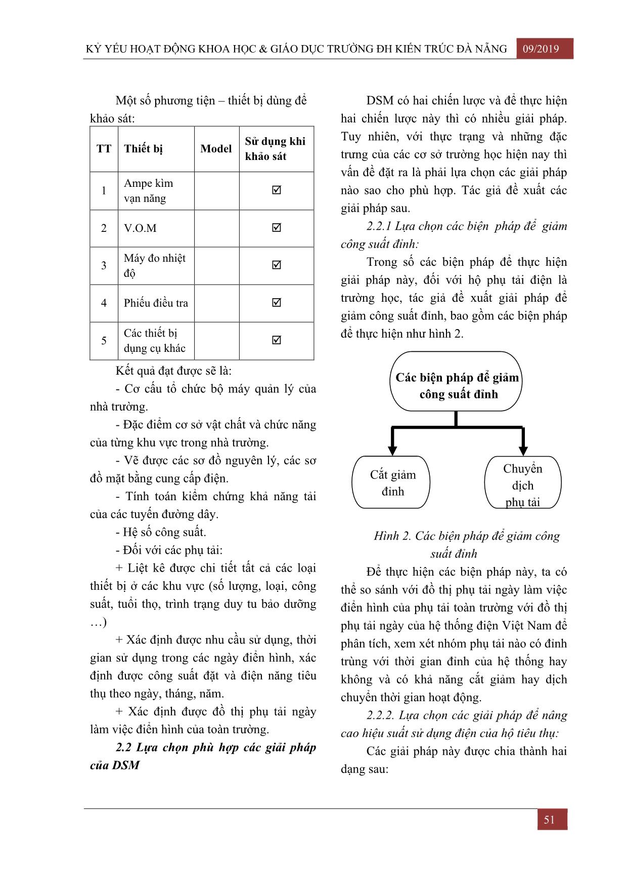 Xây dựng mô hình áp dụng DSM cho các cơ sở trường học trang 2