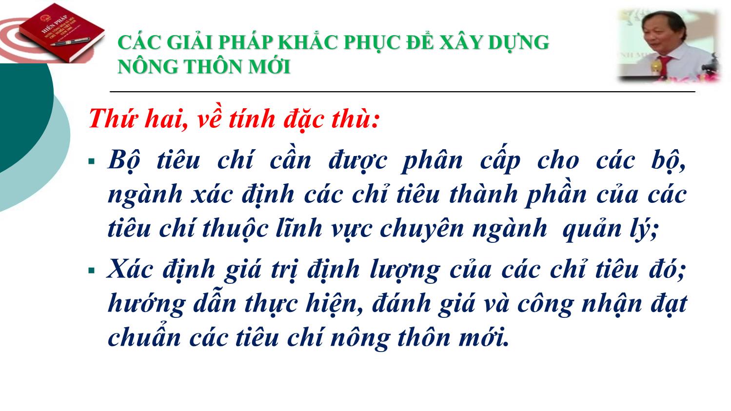 Chuyên đề Theo dõi – đánh giá và chuẩn bị báo cáo về xây dựng nông thôn mới có sự tham gia của người dân trang 10