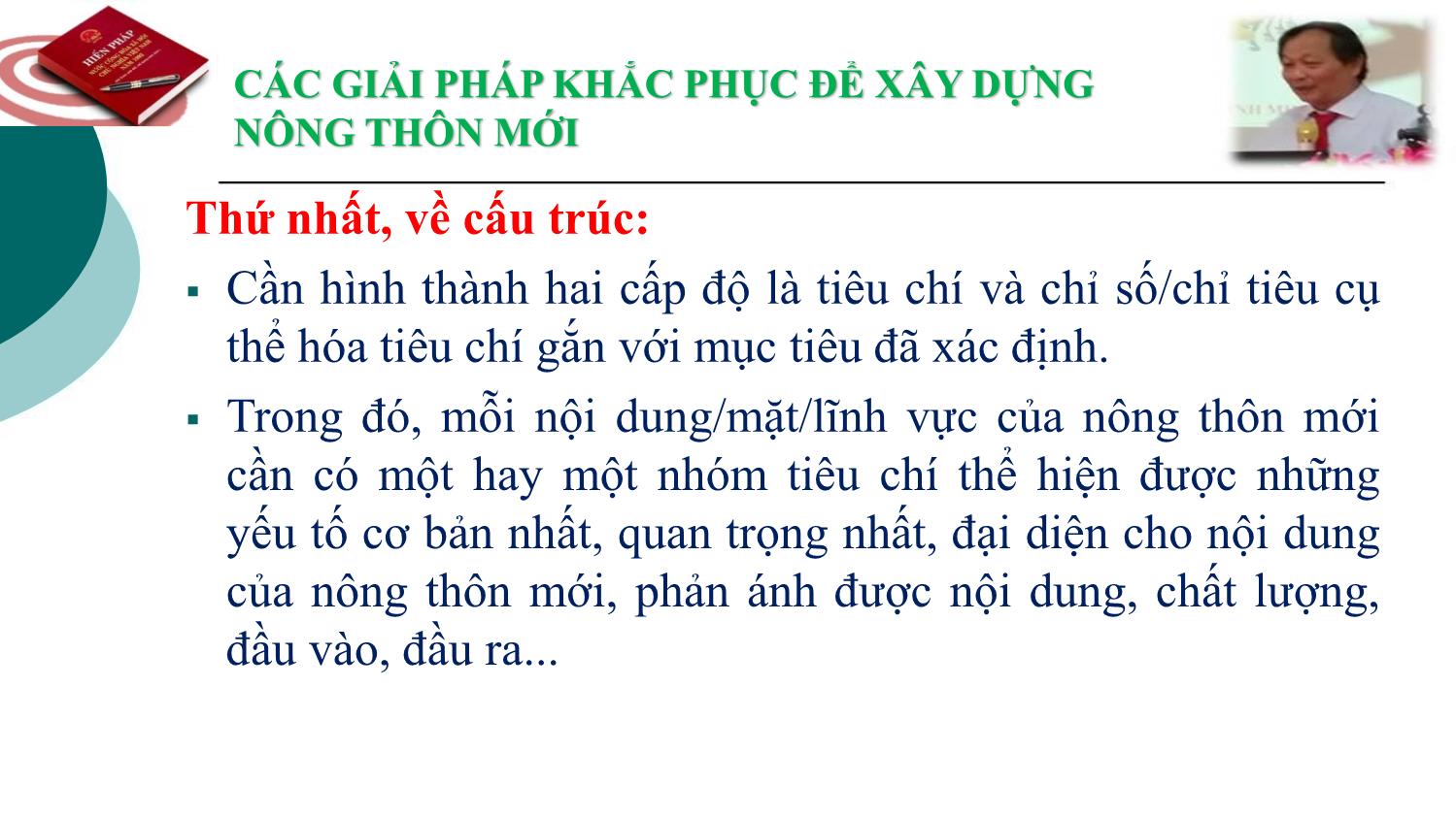 Chuyên đề Theo dõi – đánh giá và chuẩn bị báo cáo về xây dựng nông thôn mới có sự tham gia của người dân trang 9