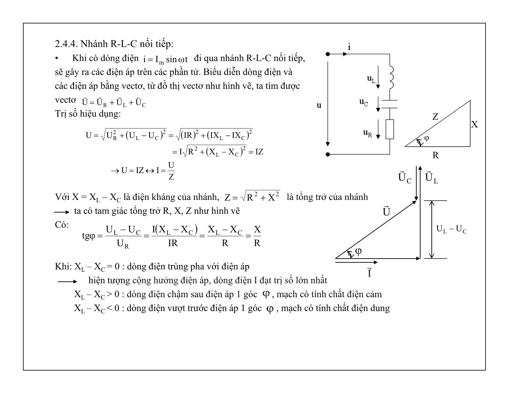 Bài giảng Mạch điện tử - Chương 2: Dòng điện sin trang 10