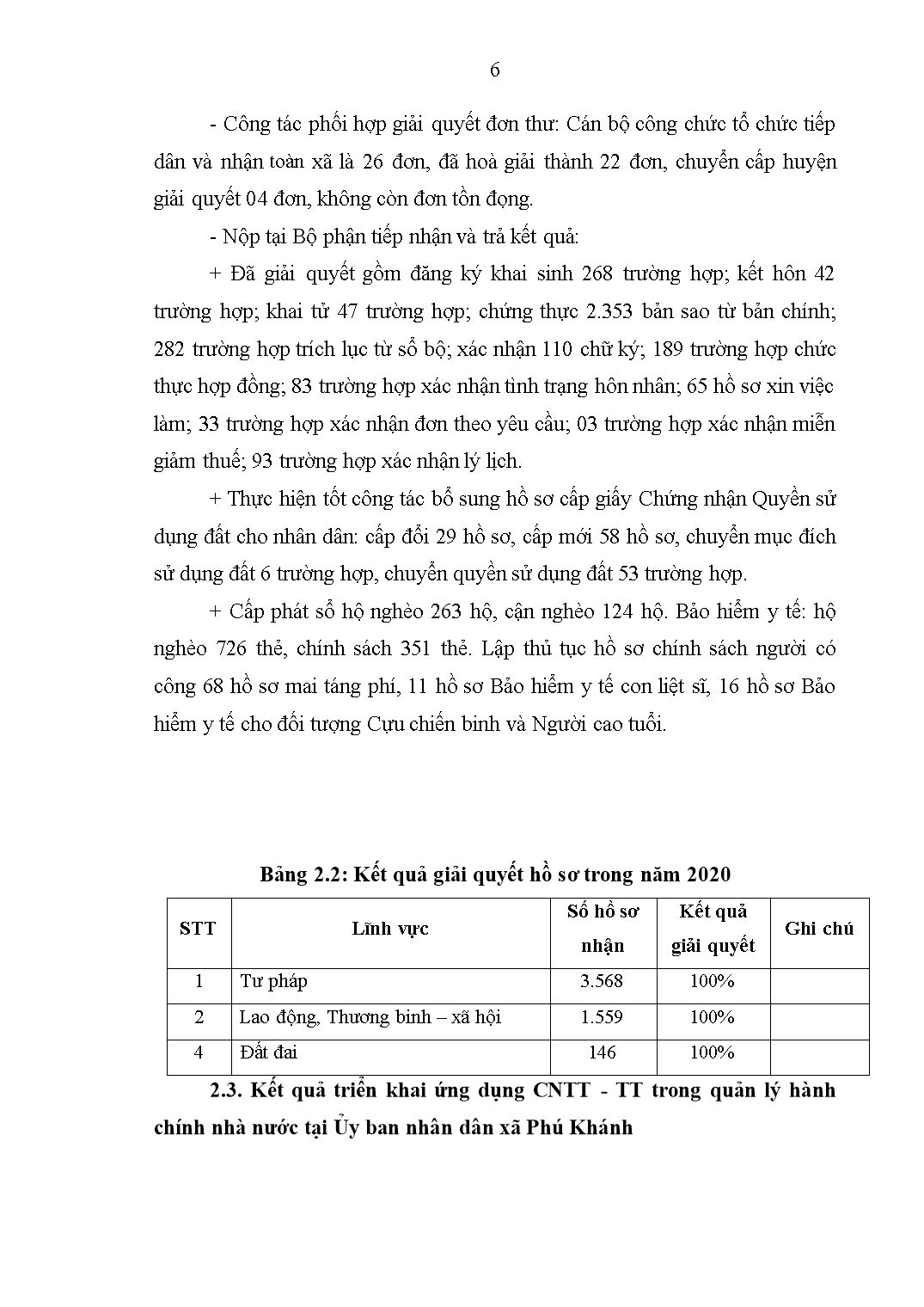 Đề tài Ứng dụng công nghệ thông tin - Truyền thông vào quản lý hành chính nhà nước tại Uỷ ban nhân dân xã Phú Khánh, huyện Thạnh Phú, tỉnh Bến Tre trang 6