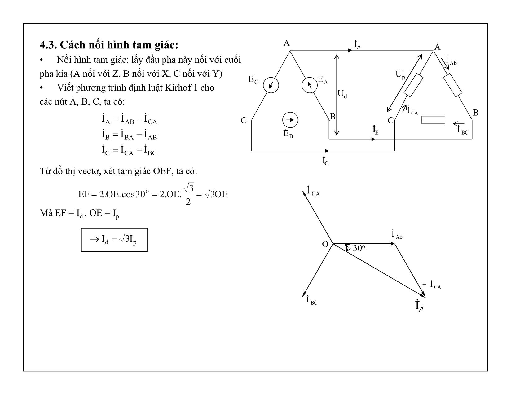 Bài giảng Mạch điện tử - Chương 4: Mạch điện ba pha trang 4