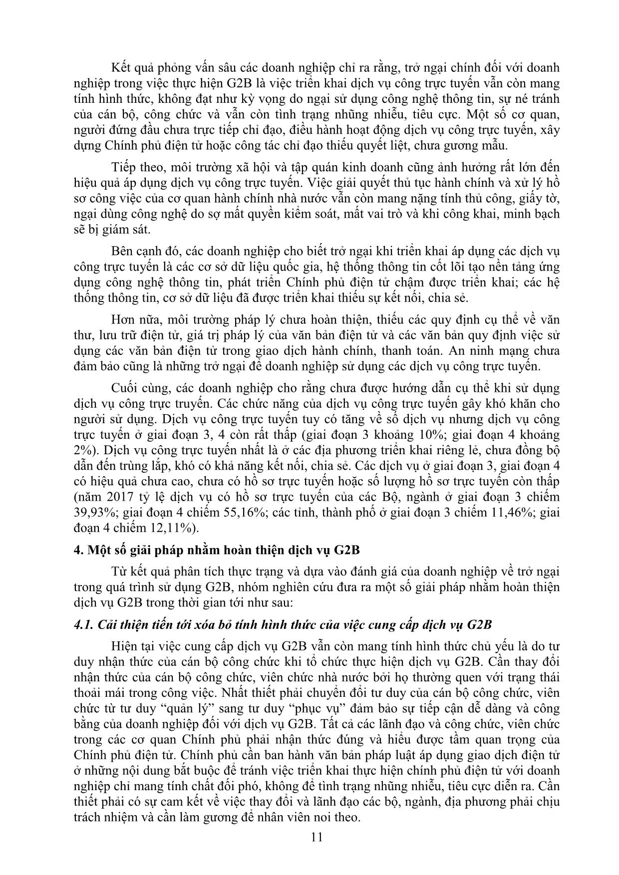 Chính phủ quản lý điện tử đối với doanh nghiệp ở Việt Nam: Mô hình lý thuyết, thực trạng và giải pháp trang 9