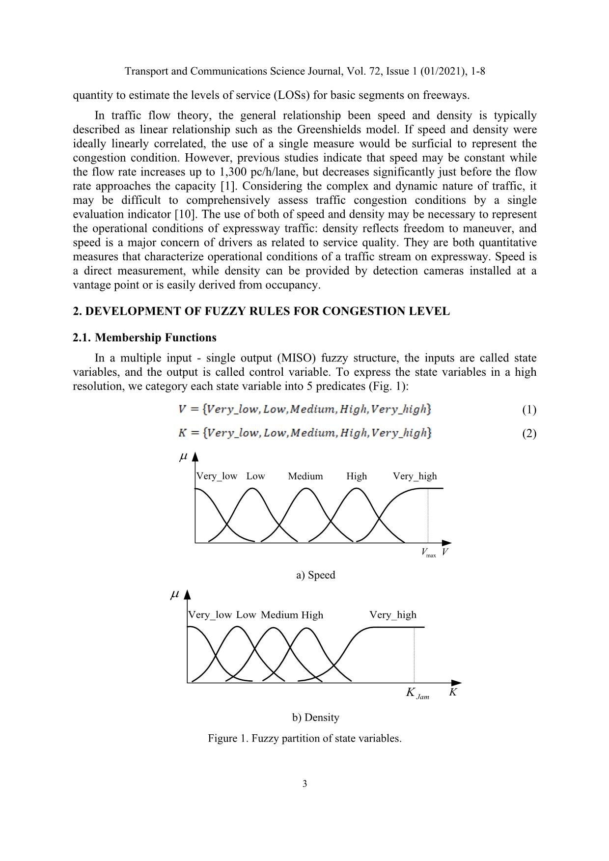 Fuzzy-Based quantification of congestion for traffic control trang 3