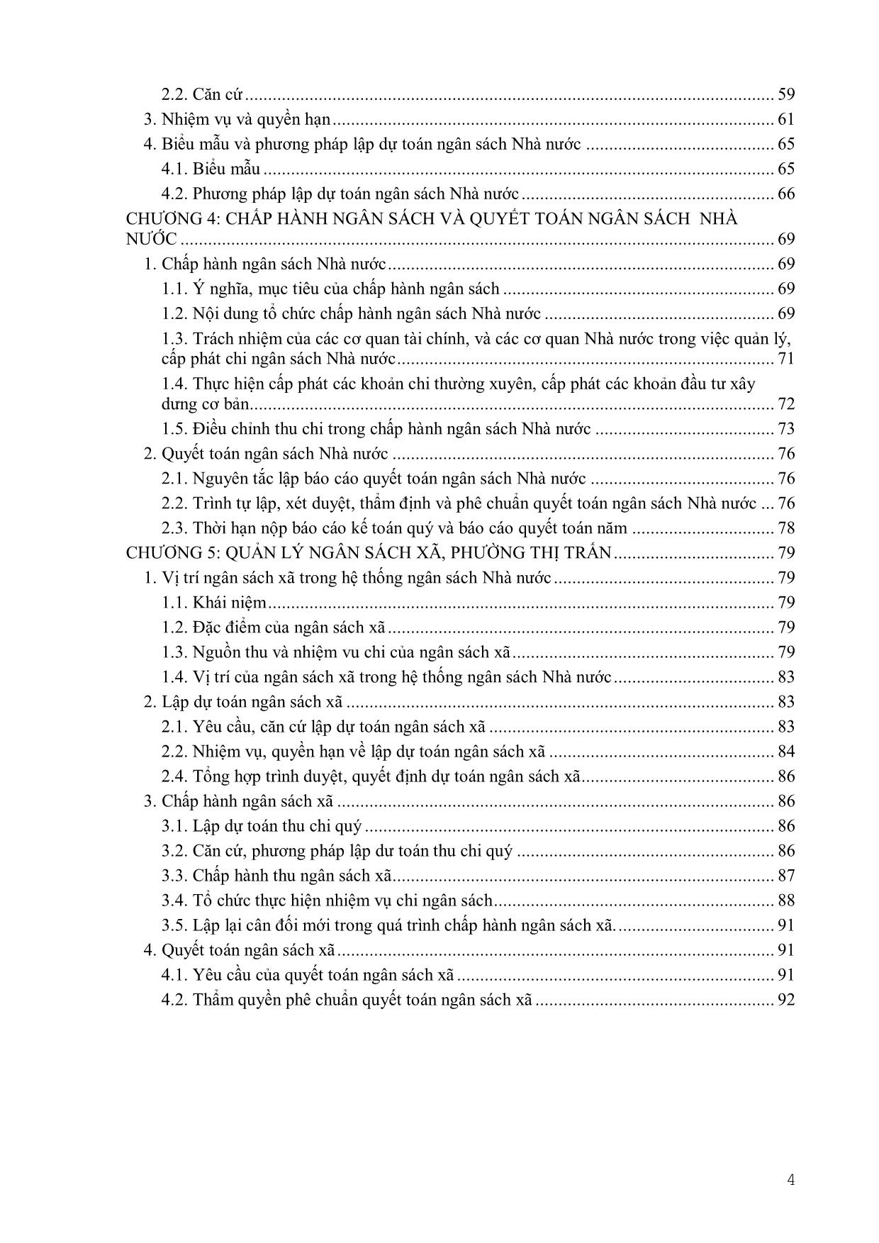 Giáo trình Kế toán doanh nghiệp - Quản lý ngân sách (Phần 1) trang 5