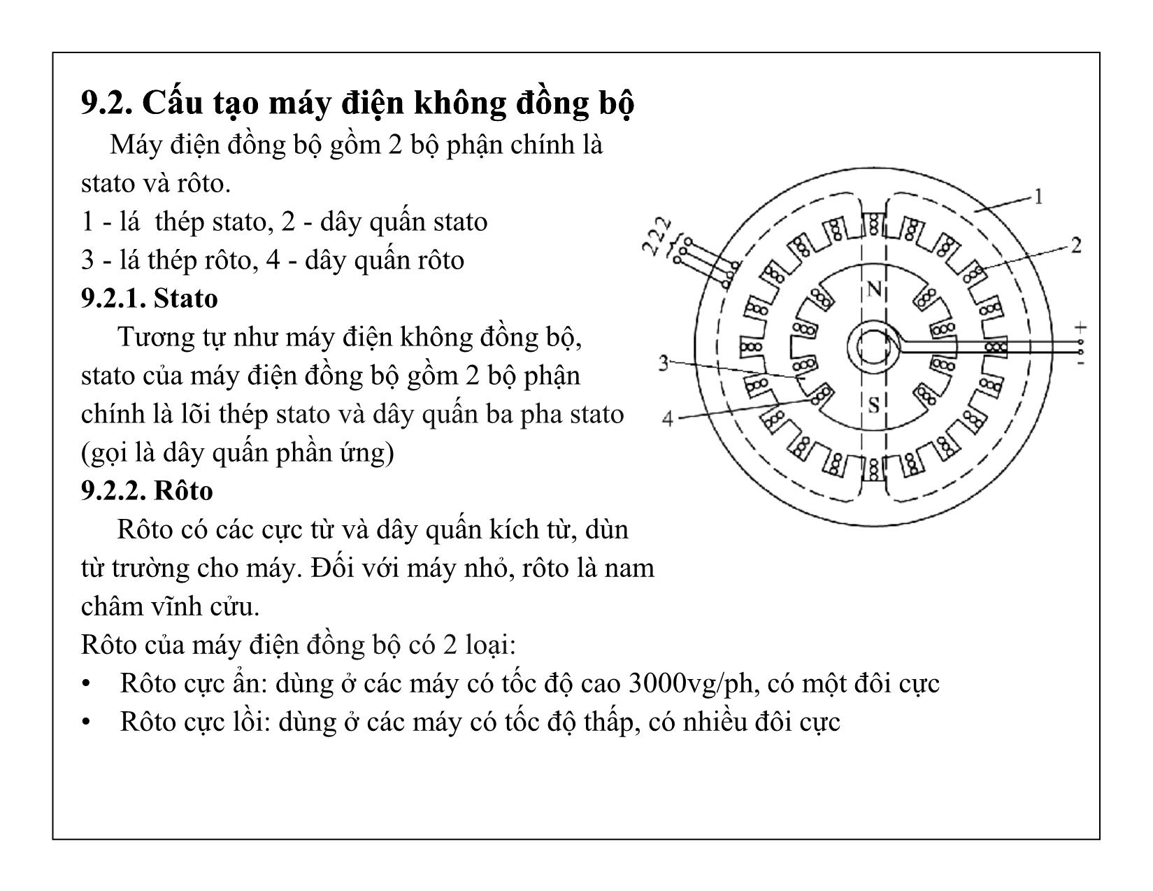 Bài giảng Mạch điện tử - Chương 9: Máy điện đồng bộ trang 2