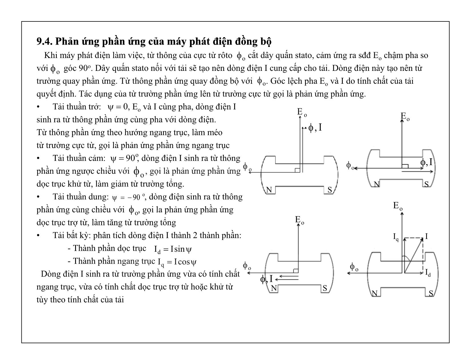 Bài giảng Mạch điện tử - Chương 9: Máy điện đồng bộ trang 5