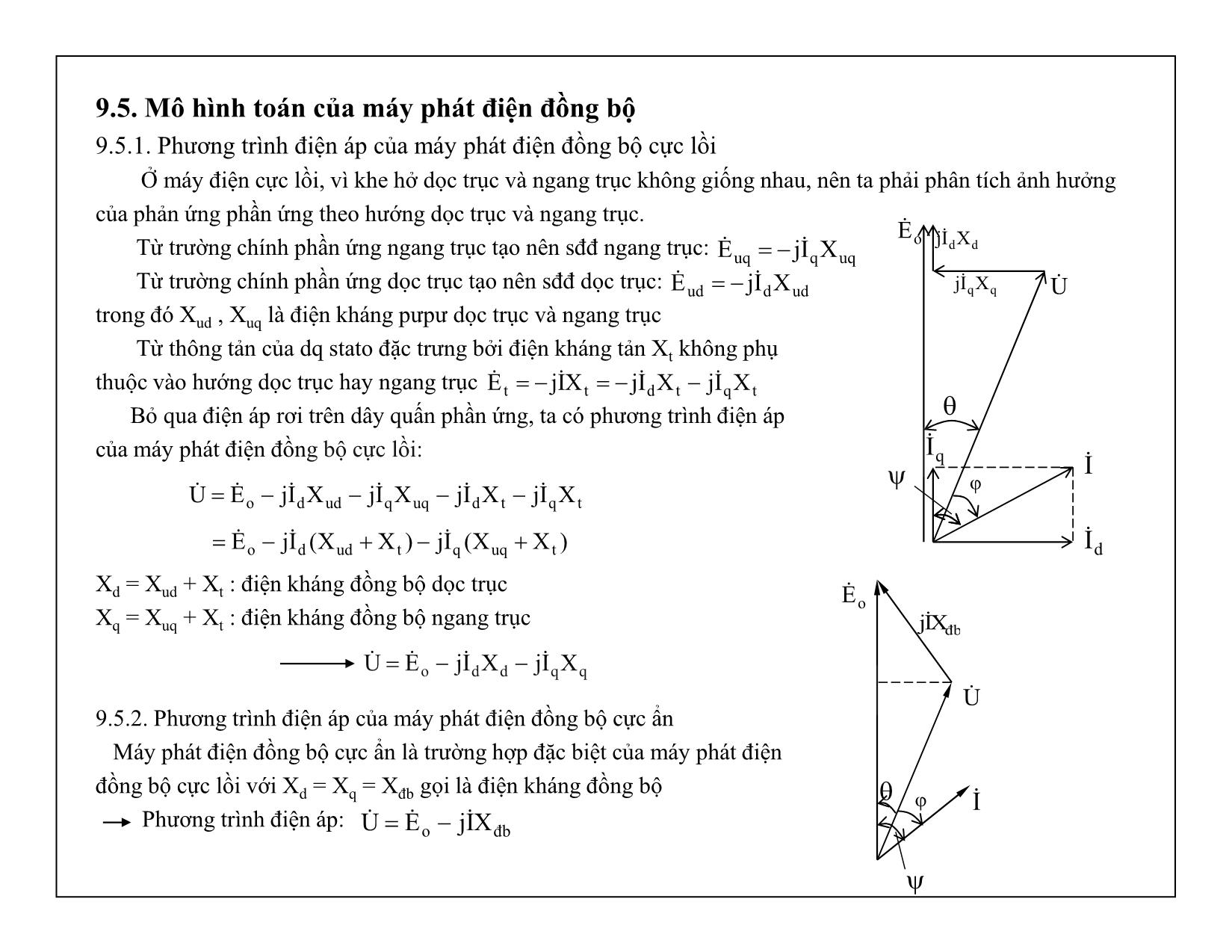 Bài giảng Mạch điện tử - Chương 9: Máy điện đồng bộ trang 6