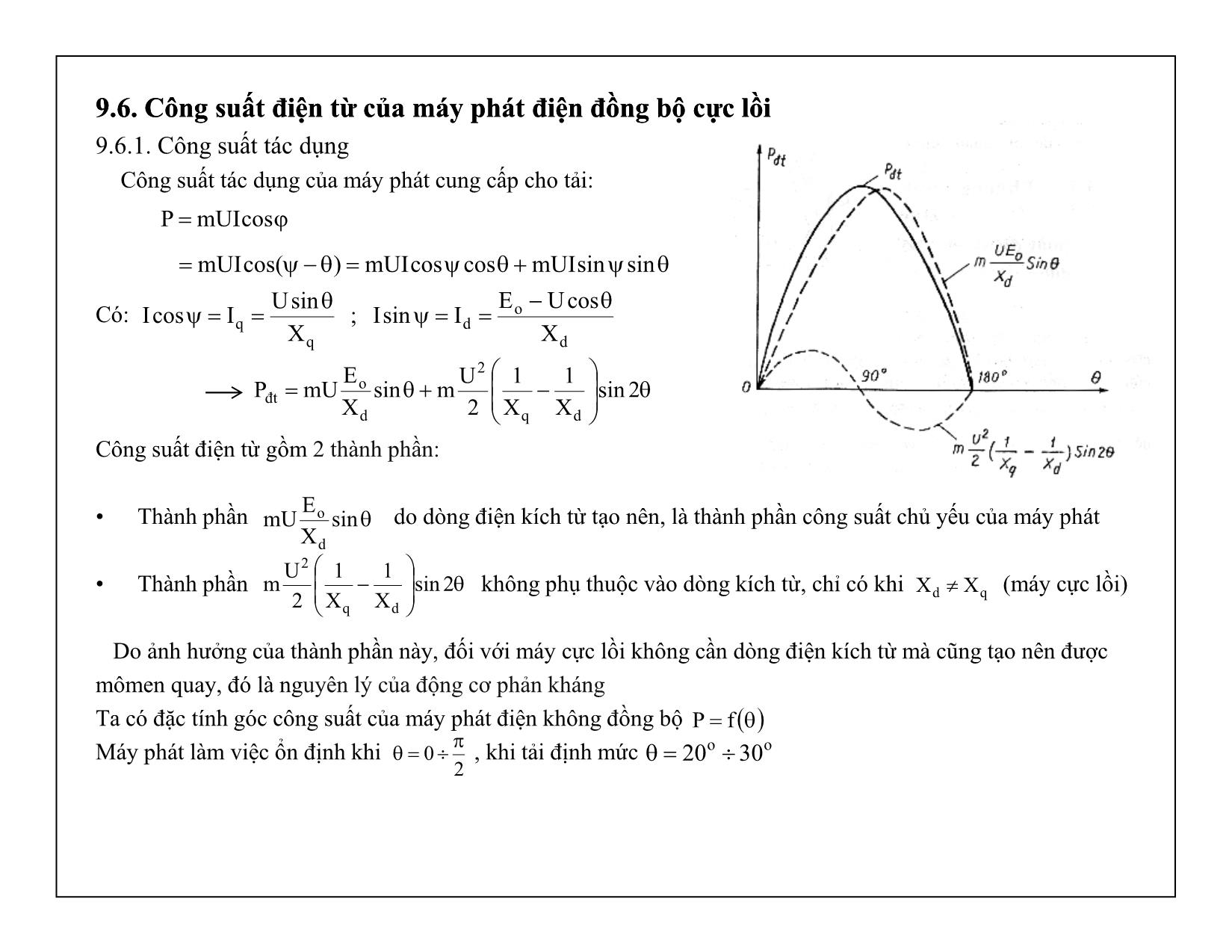 Bài giảng Mạch điện tử - Chương 9: Máy điện đồng bộ trang 7