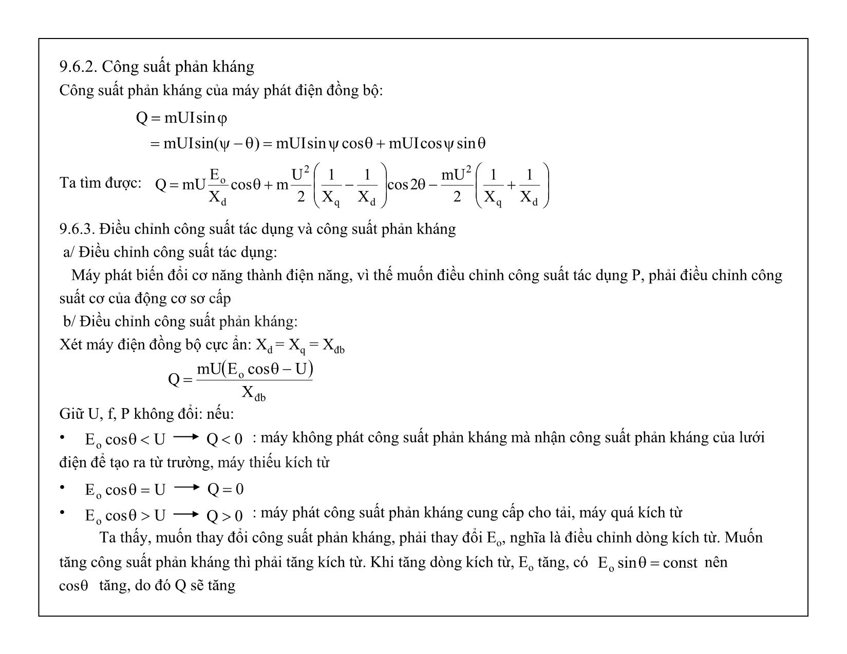 Bài giảng Mạch điện tử - Chương 9: Máy điện đồng bộ trang 8