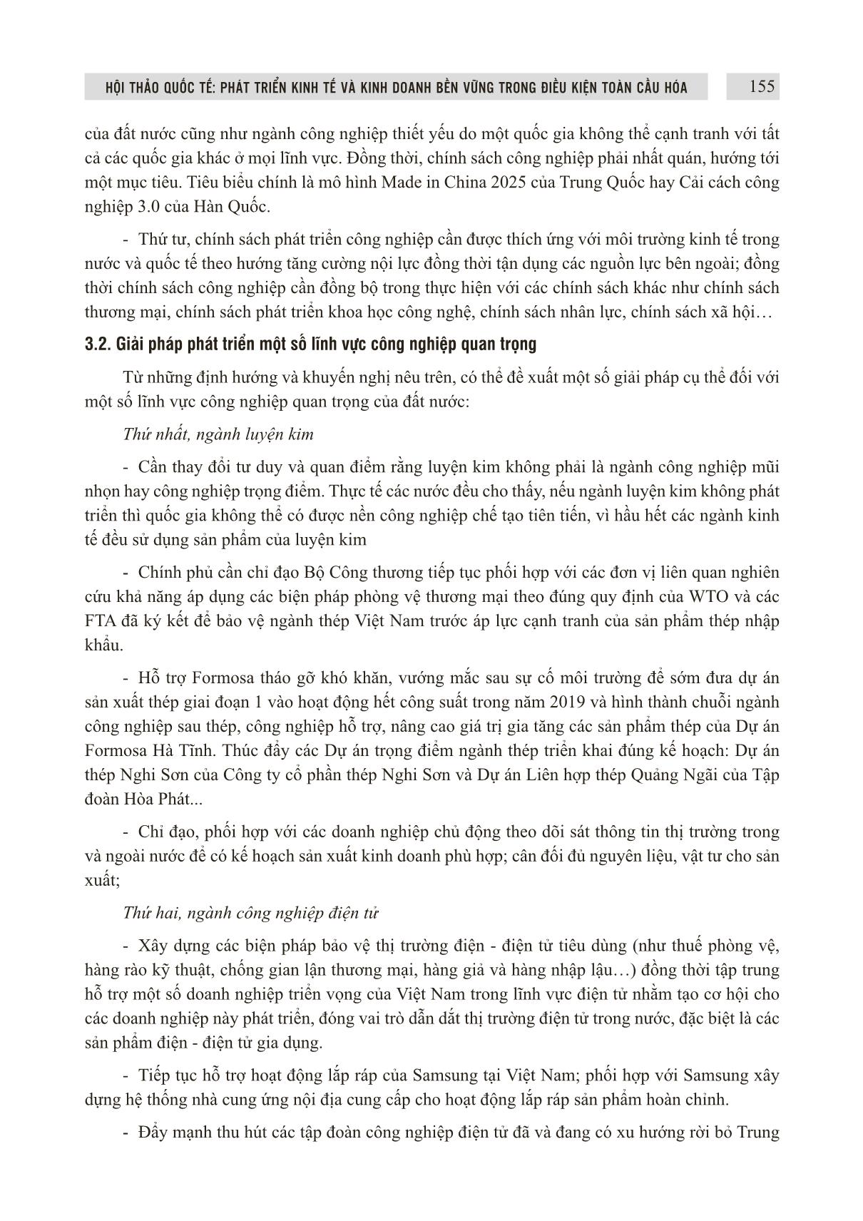 Kinh nghiệm một số nước châu Á về xây dựng chính sách và phát triển công nghiệp quốc gia trong bối cảnh cách mạng công nghiệp 4.0 - Khuyến nghị chính sách cho Việt Nam trang 8