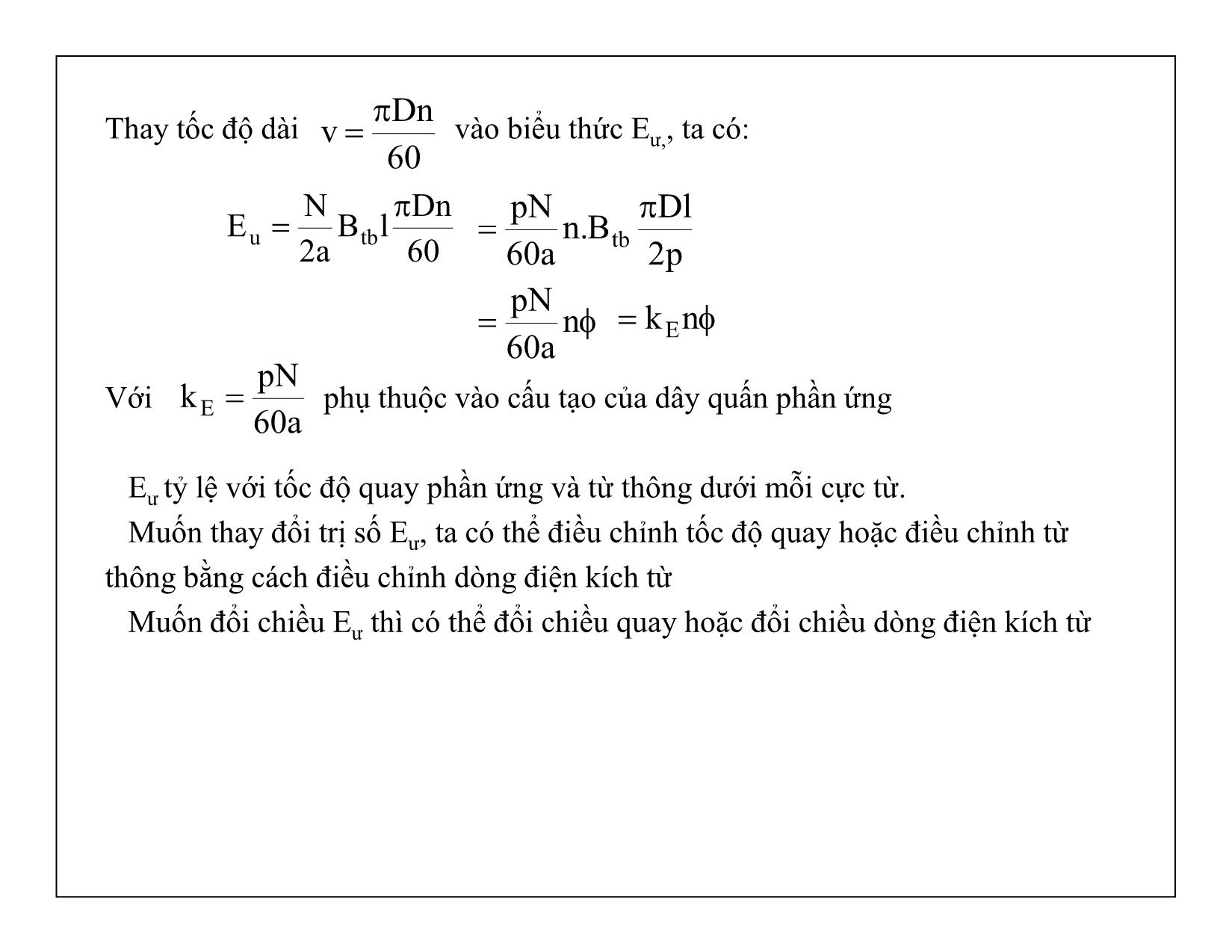 Bài giảng Mạch điện tử - Chương 10: Máy điện một chiều trang 10