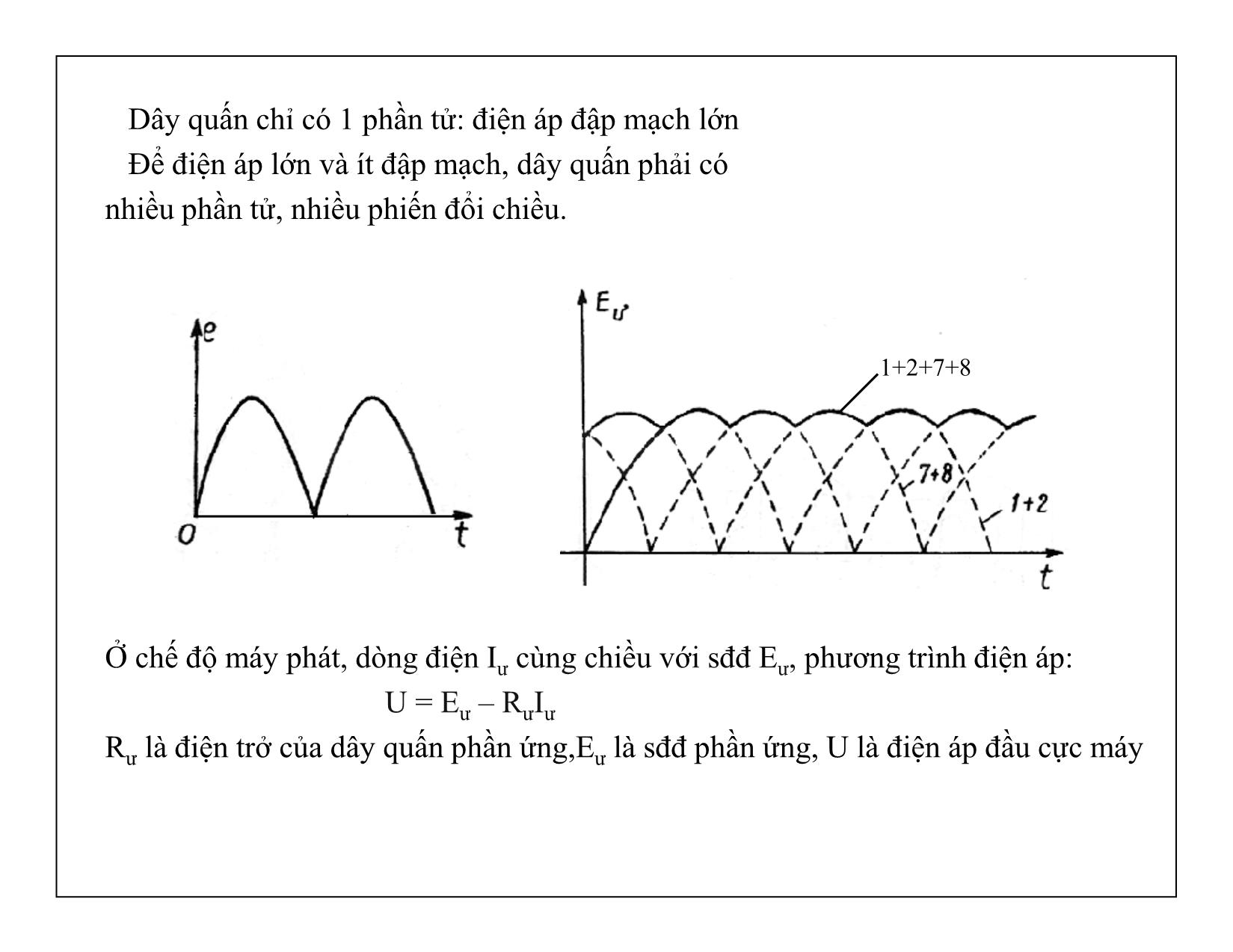 Bài giảng Mạch điện tử - Chương 10: Máy điện một chiều trang 5