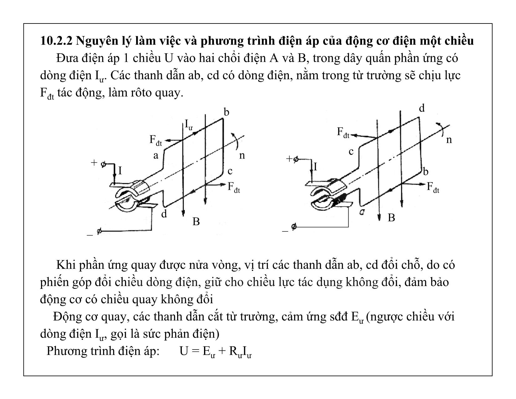 Bài giảng Mạch điện tử - Chương 10: Máy điện một chiều trang 6