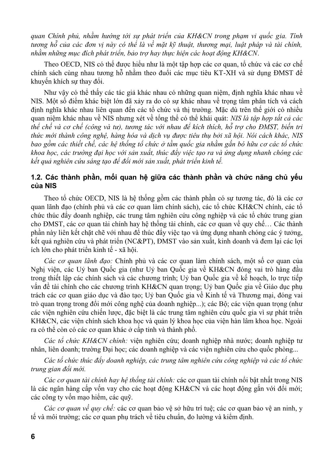 Tài liệu Hệ thống đổi mới sáng tạo quốc gia ở một số nước trang 6