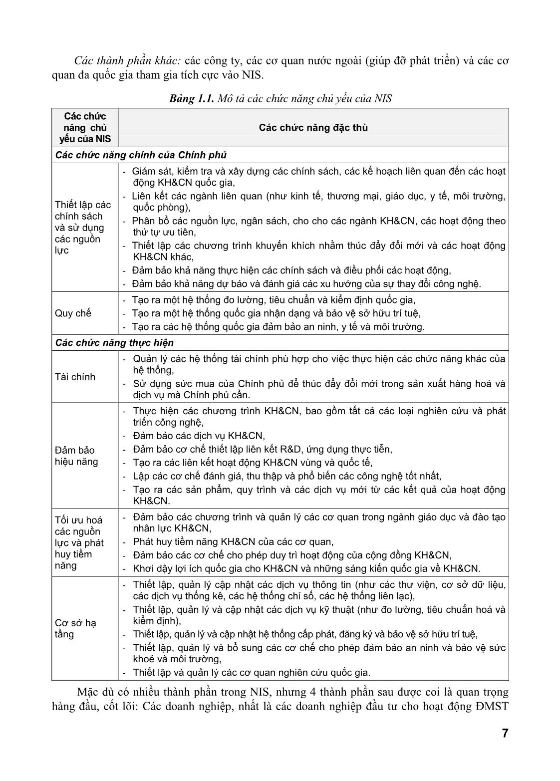 Tài liệu Hệ thống đổi mới sáng tạo quốc gia ở một số nước trang 7