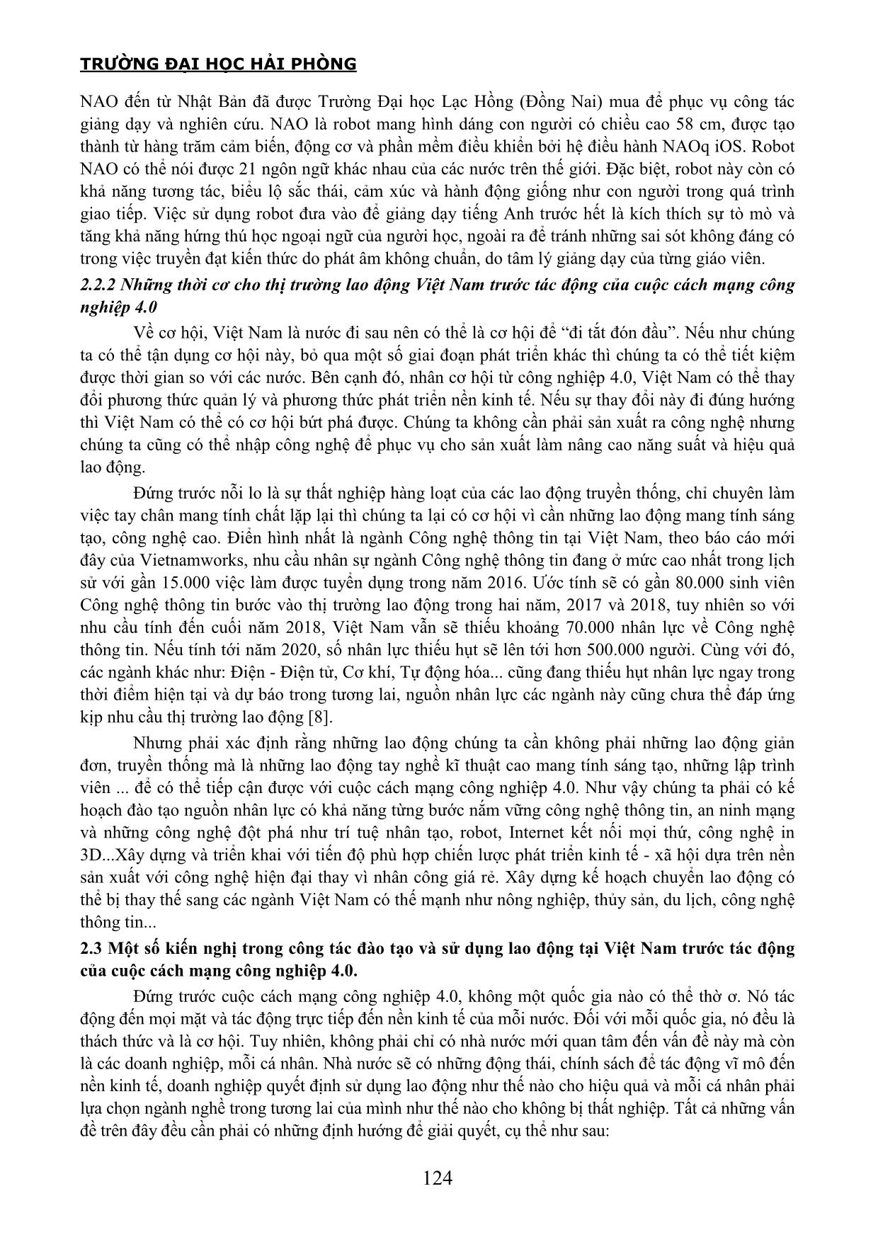 Ảnh hưởng của cuộc cách mạng công nghiệp 4.0 tới việc sử dụng lao động tại Việt Nam trang 5
