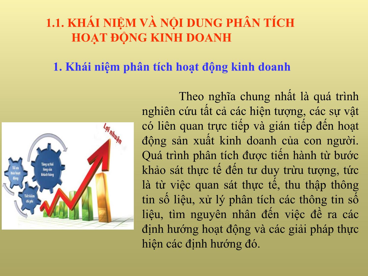 Bài giảng Phân tích hoạt động kinh doanh trang 3