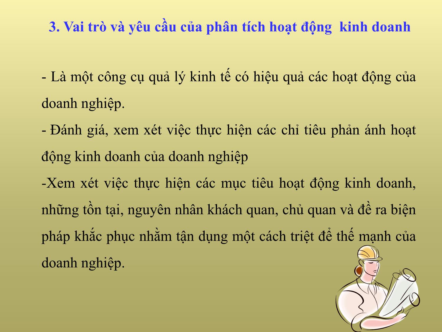 Bài giảng Phân tích hoạt động kinh doanh trang 7