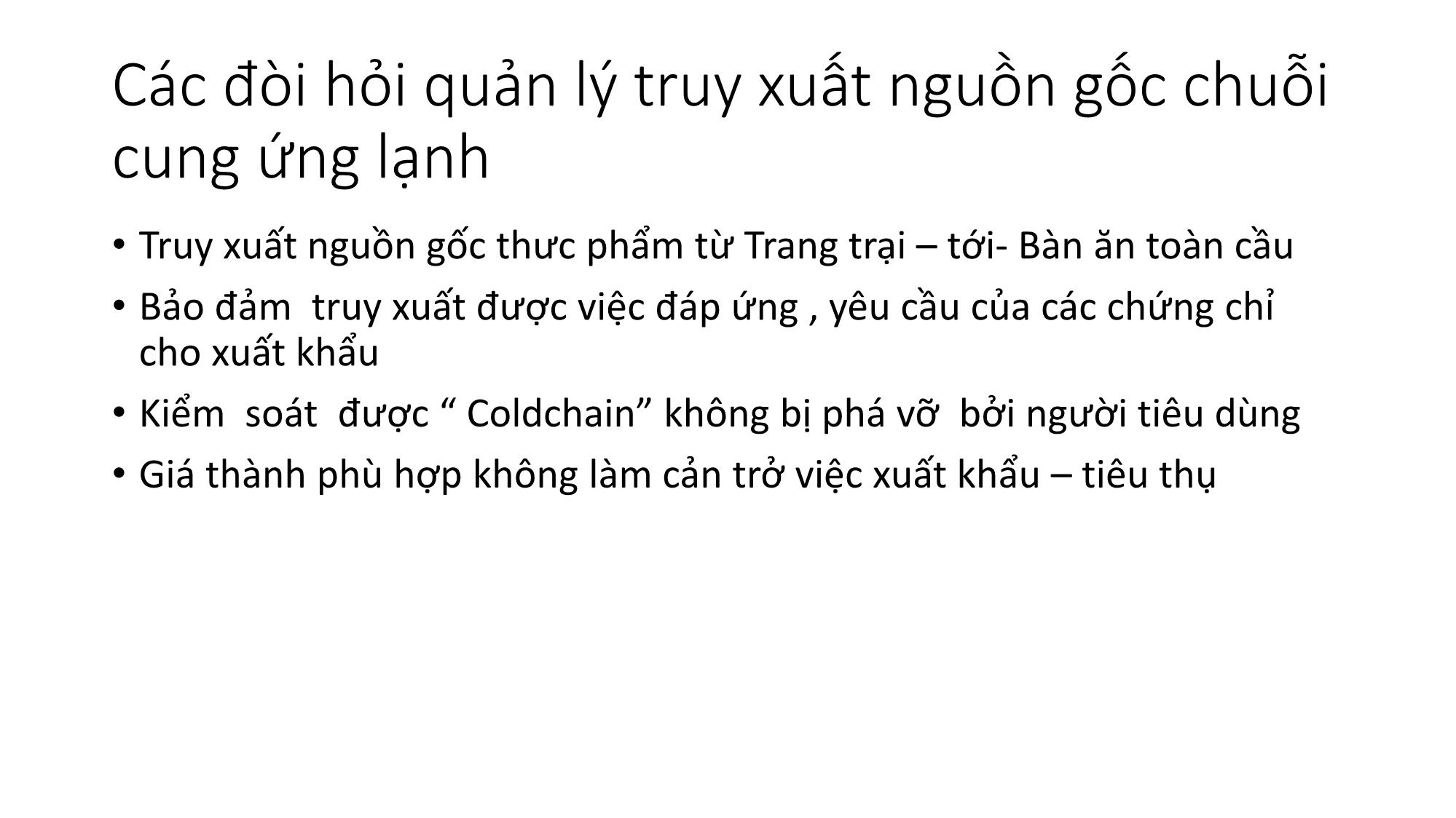 Bài giảng Quản lý chuỗi cung ứng lạnh công nghệ 4.0 trang 3