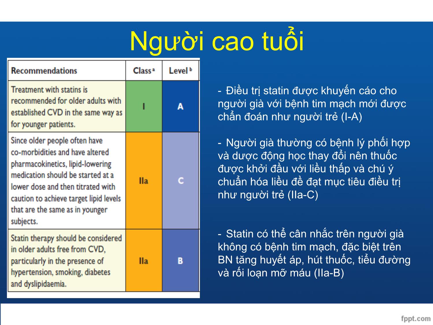 Bài giảng Điều trị rối loạn lipid máu trang 2