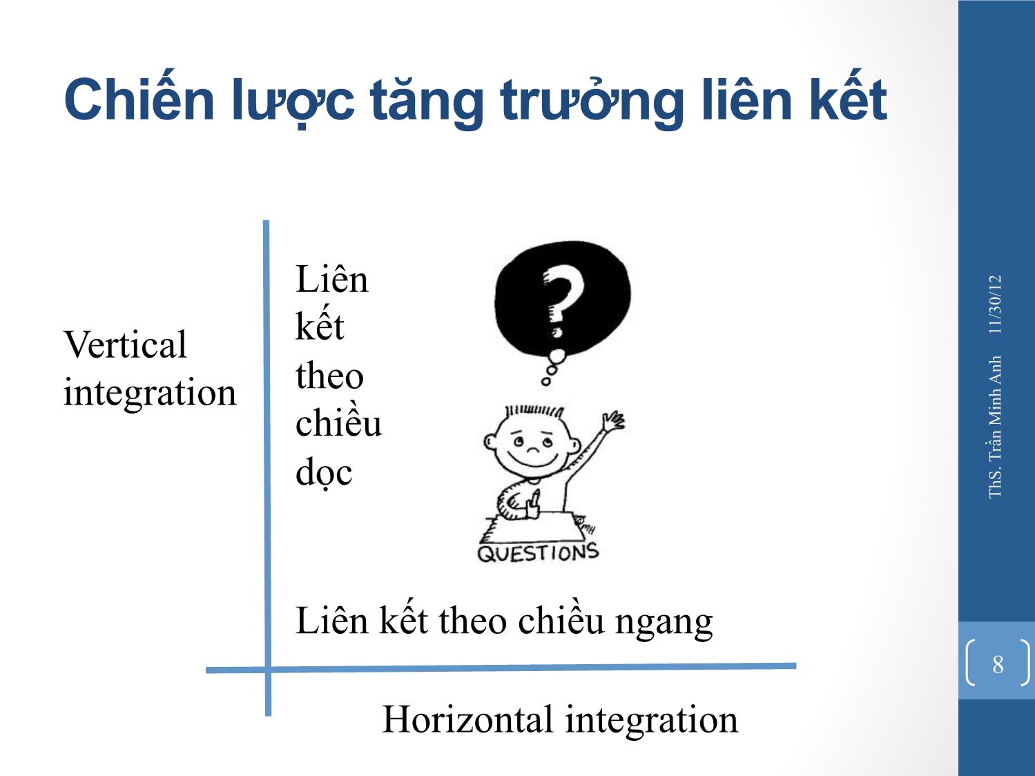 Bài giảng Quản trị chiến lược - Chương 5: Chiến lược cấp công ty - Trần Minh Anh trang 8