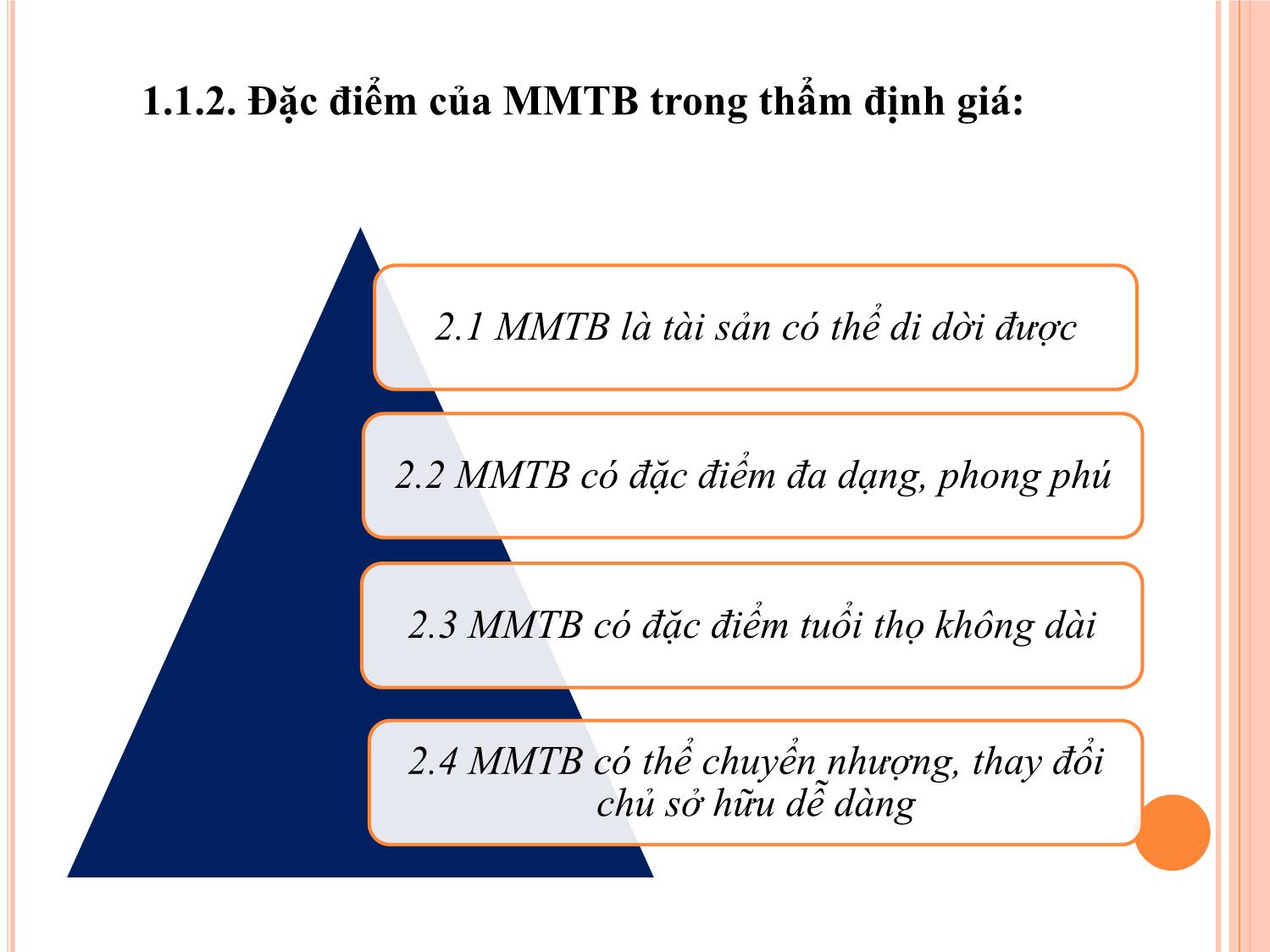 Bài giảng Thẩm định giá máy móc thiết bị - Nguyễn Thị Minh Phương trang 10