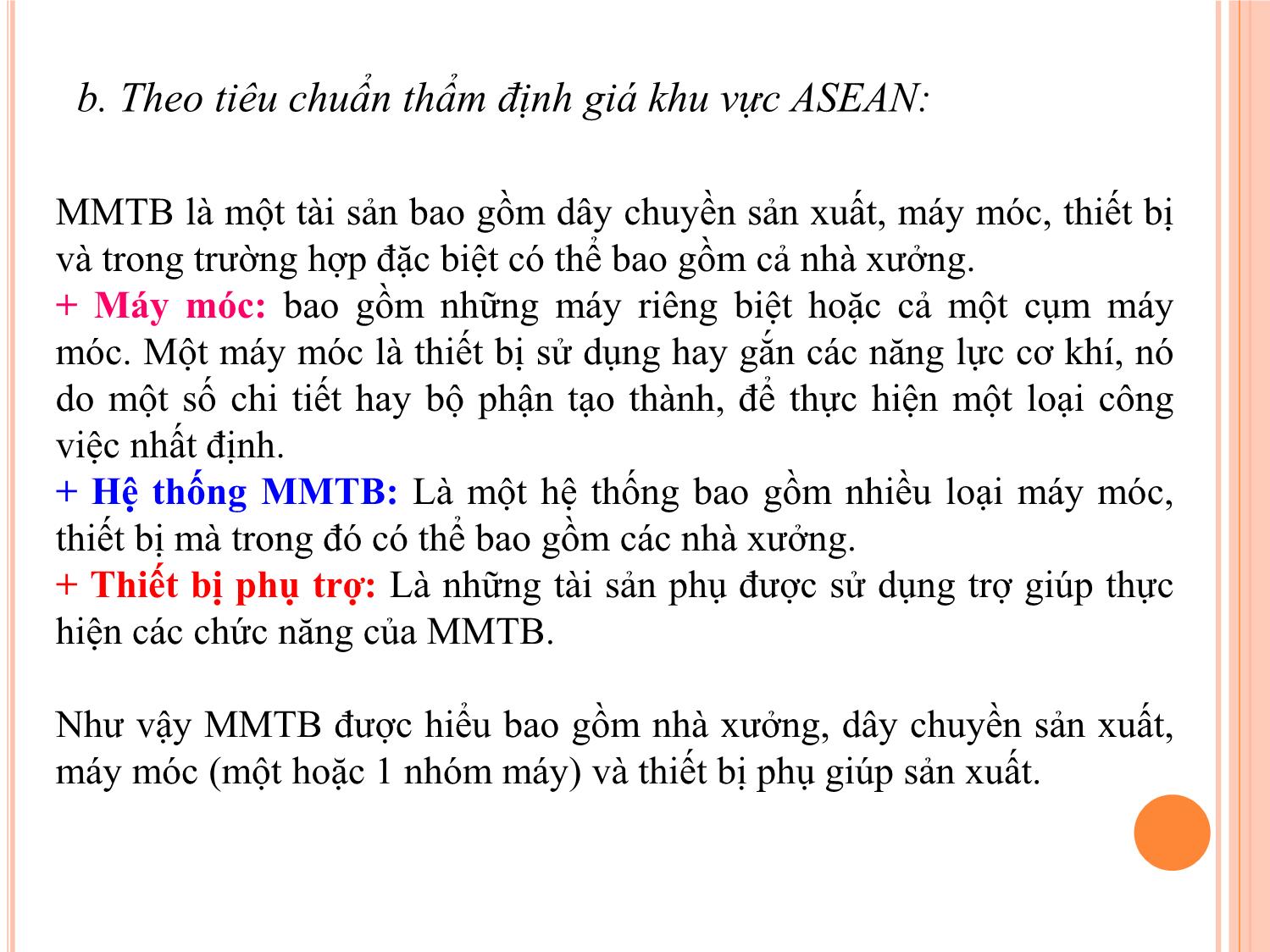 Bài giảng Thẩm định giá máy móc thiết bị - Nguyễn Thị Minh Phương trang 6