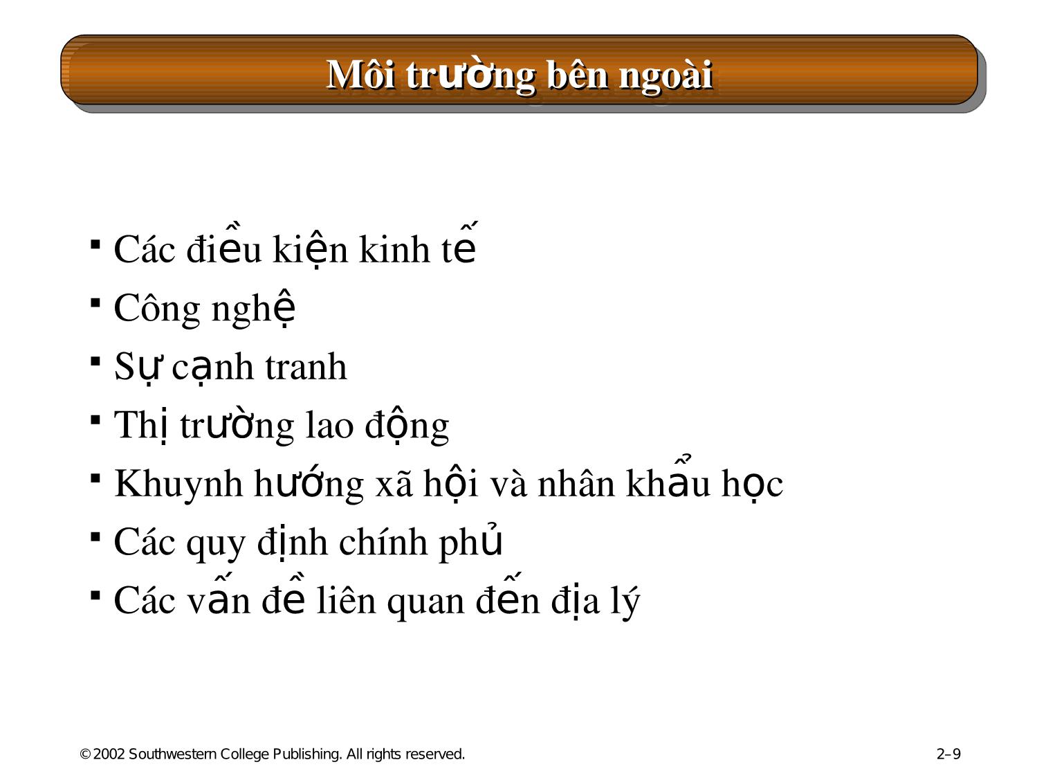 Bài giảng Quản trị nguồn nhân lực - Chương 3: Hoạch định nguồn nhân lực trang 9