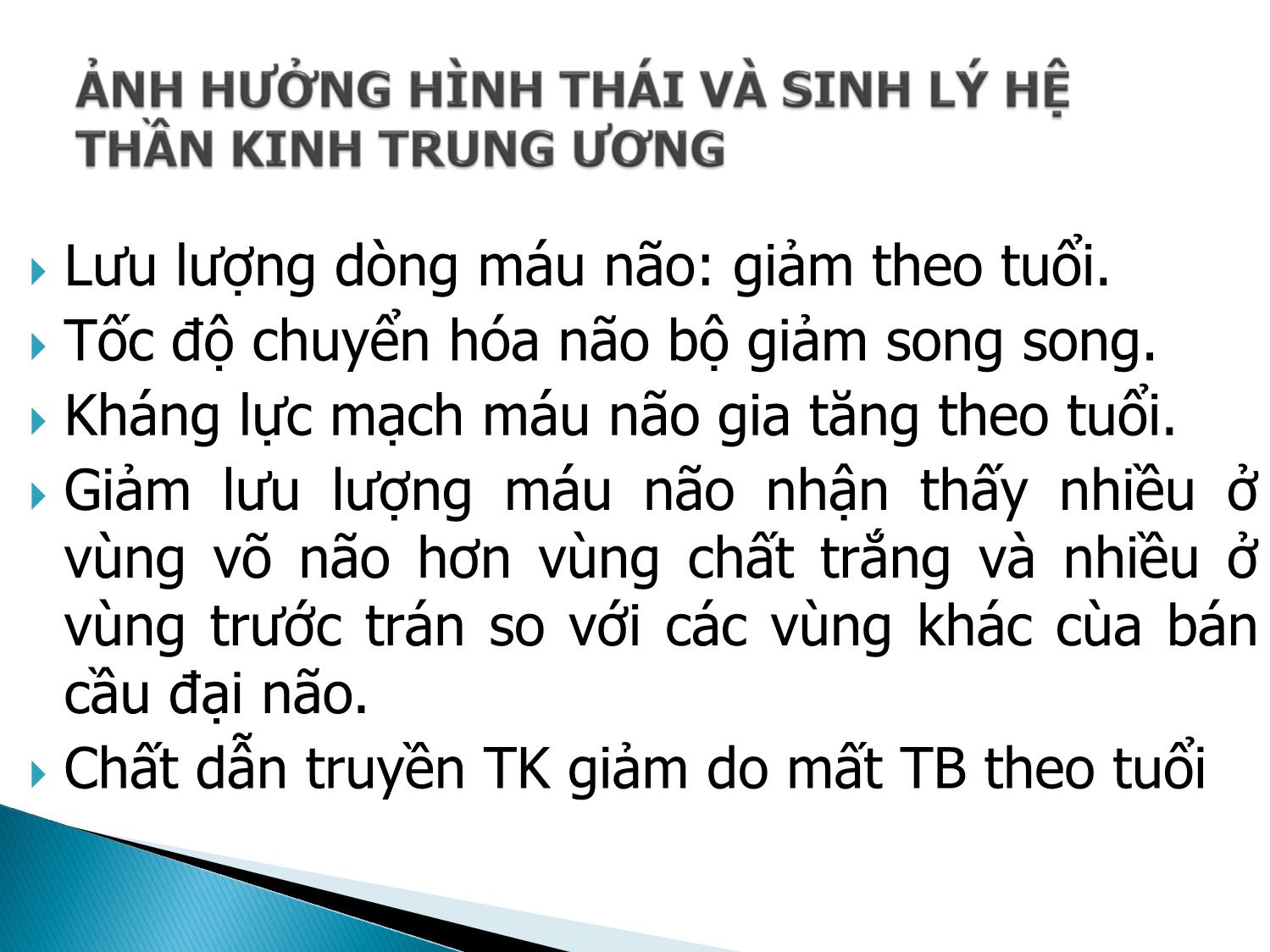 Bài giảng Lão hóa hệ thần kinh trang 5