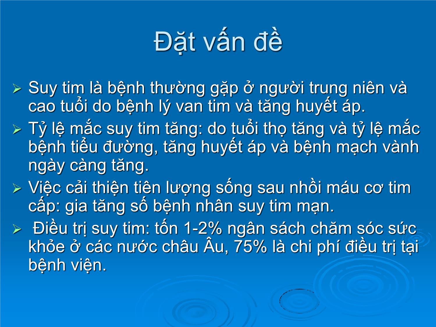 Bài giảng Suy tim ở người cao tuổi trang 3