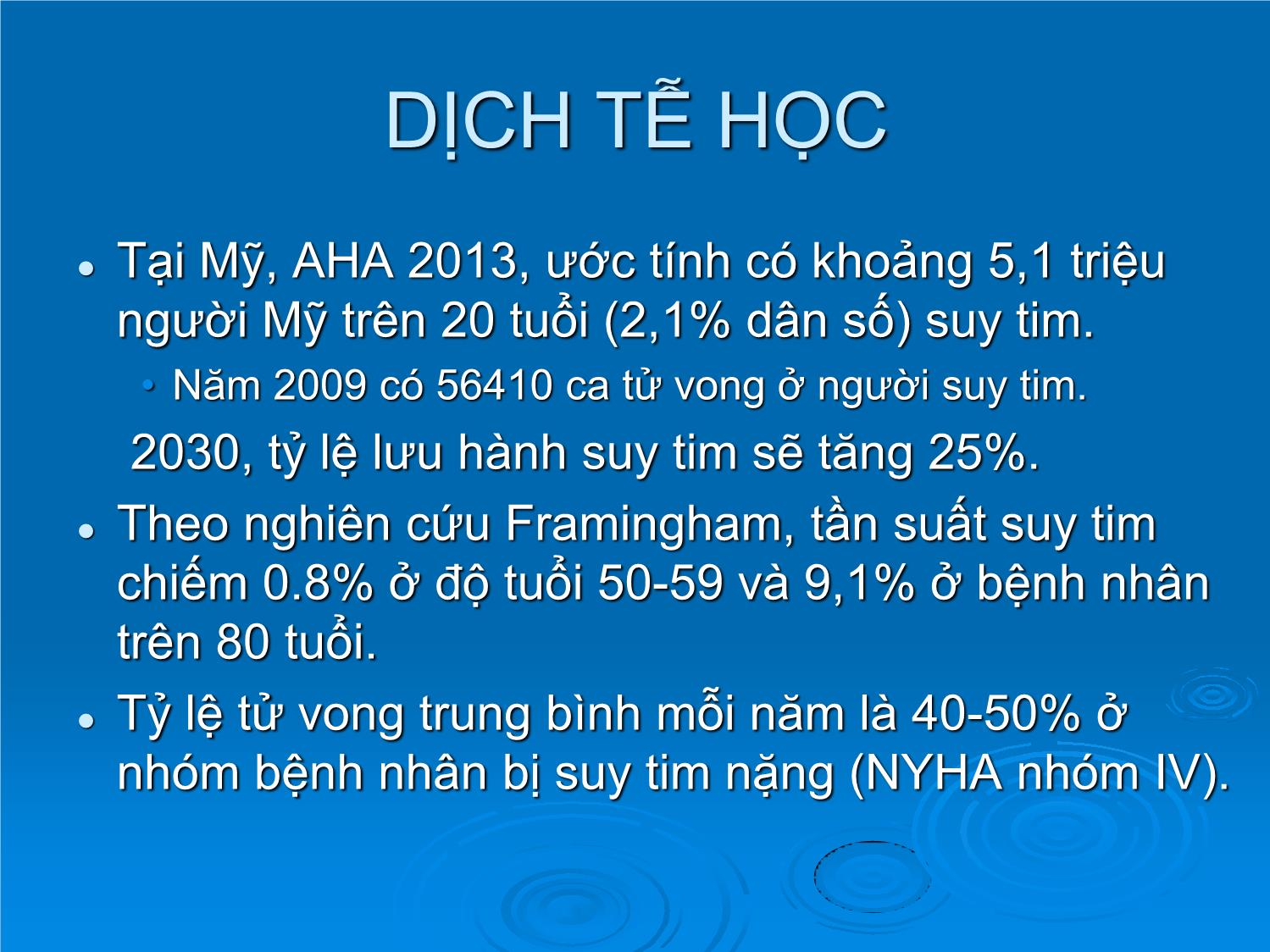 Bài giảng Suy tim ở người cao tuổi trang 6