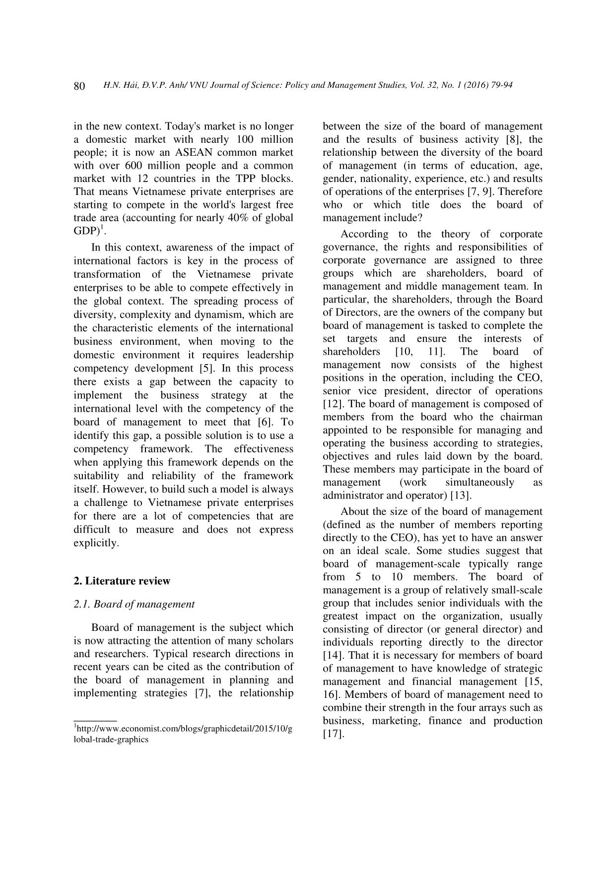 Development of leadership competency framework for board of management members in private enterprises using a delphi method trang 2