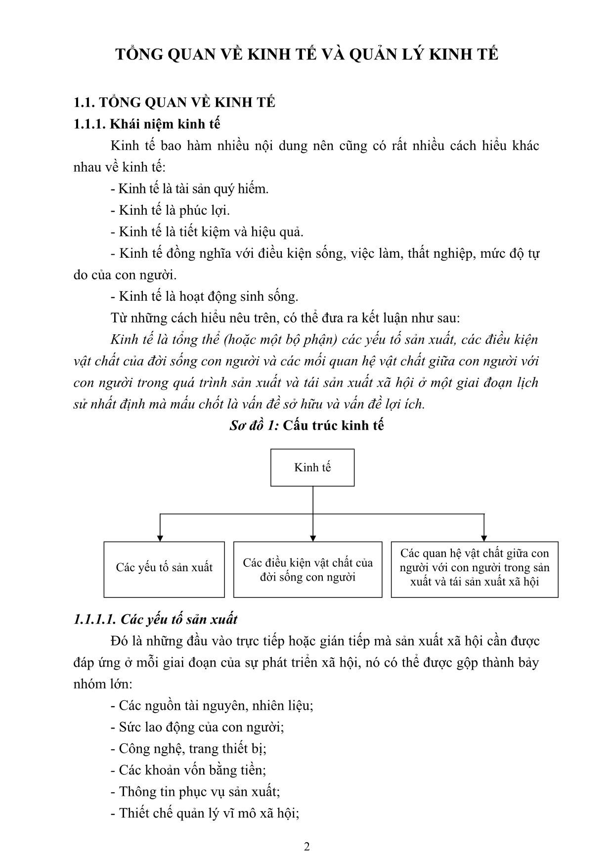 Giáo trình Quản trị doanh nghiệp vừa và nhỏ - Lý thuyết quản trị kinh doanh trang 2