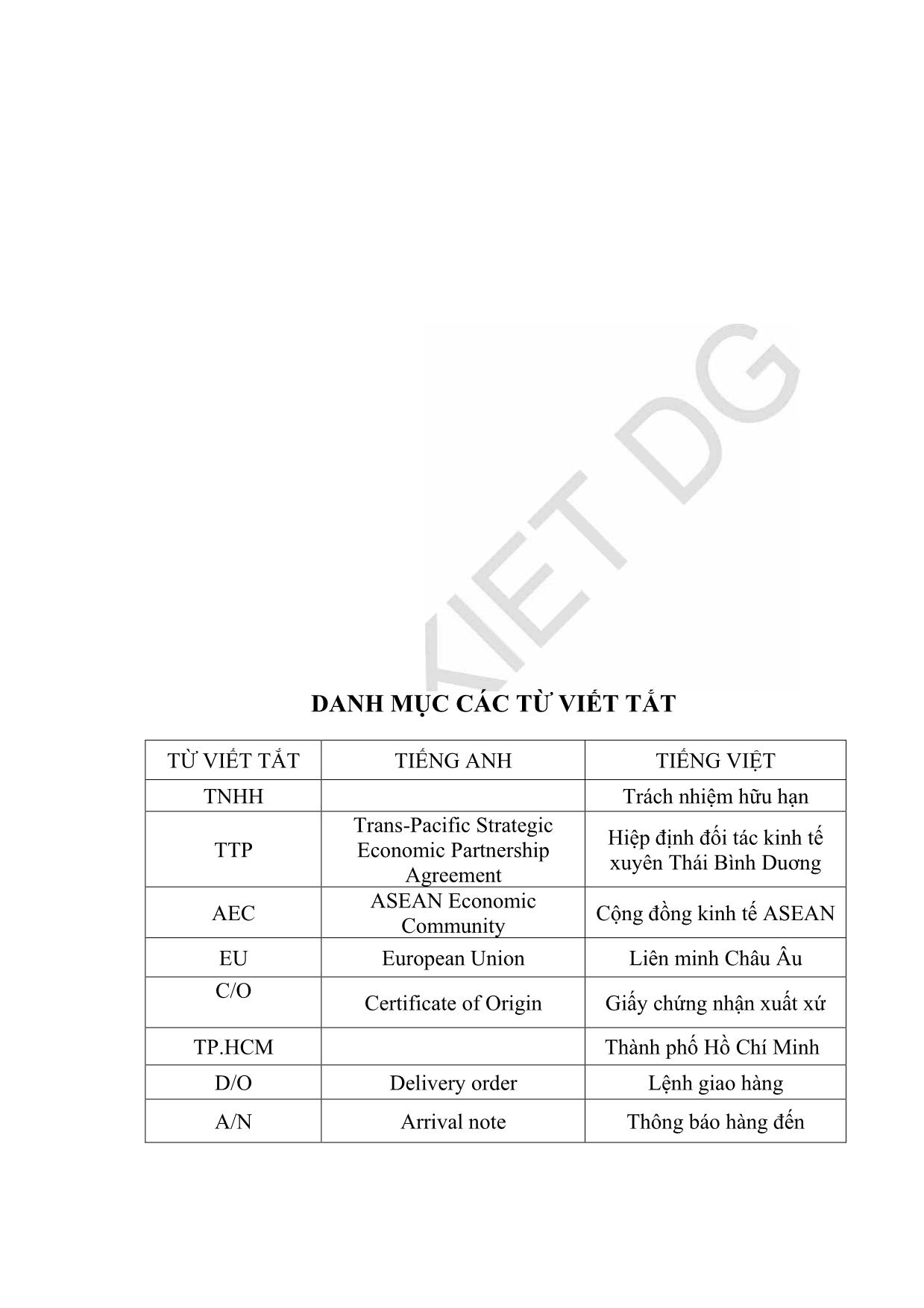 Đề tài Tìm hiểu quy trình giao nhập hàng hóa nhập khẩu bằng đường hàng không và đánh giá chung tình hình doanh thu tại công ty TNHH NSX trang 7