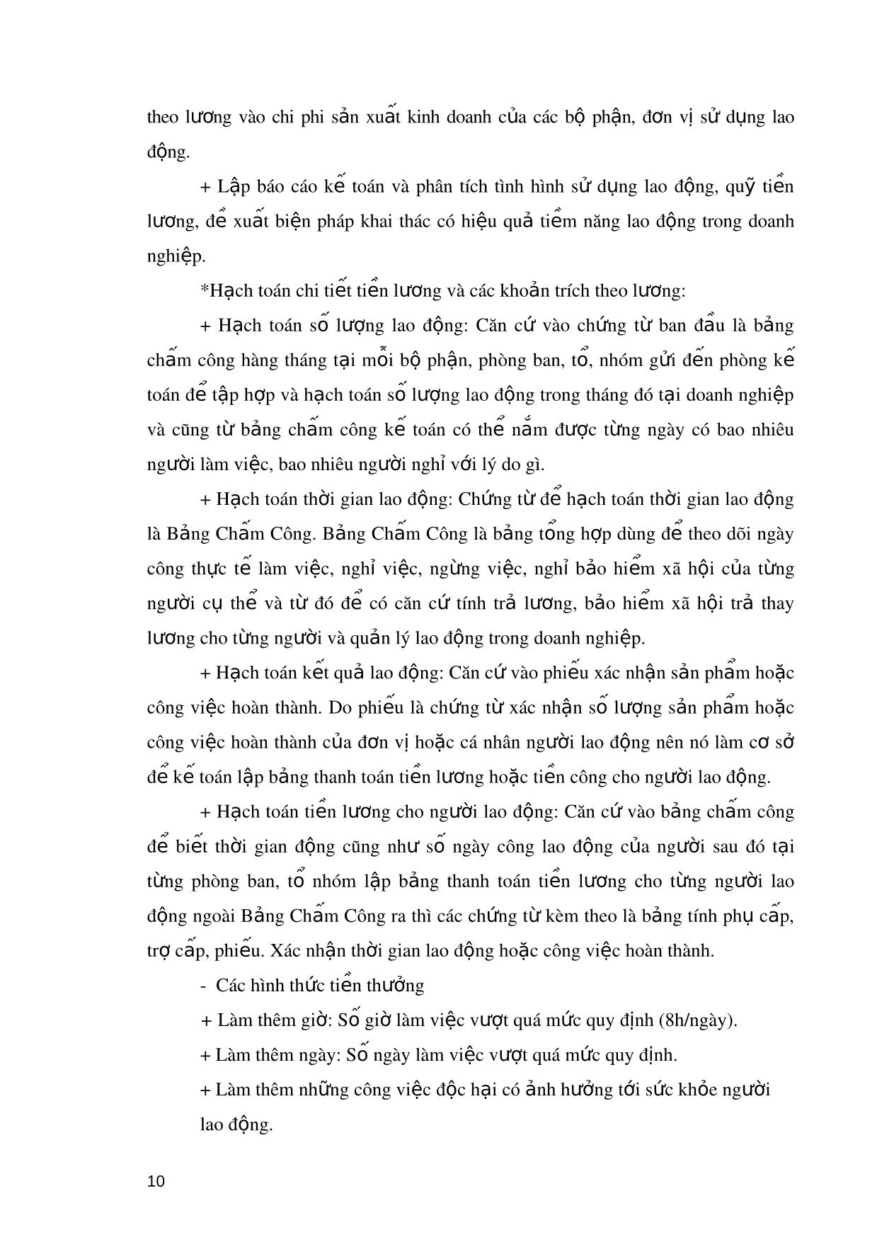 Tóm tắt Luận văn Xây dựng chương trình quản lý chấm công cho công ty cổ phần đầu tư và thương mại TNG - Thái Nguyên chi nhánh Phú Bình trang 10