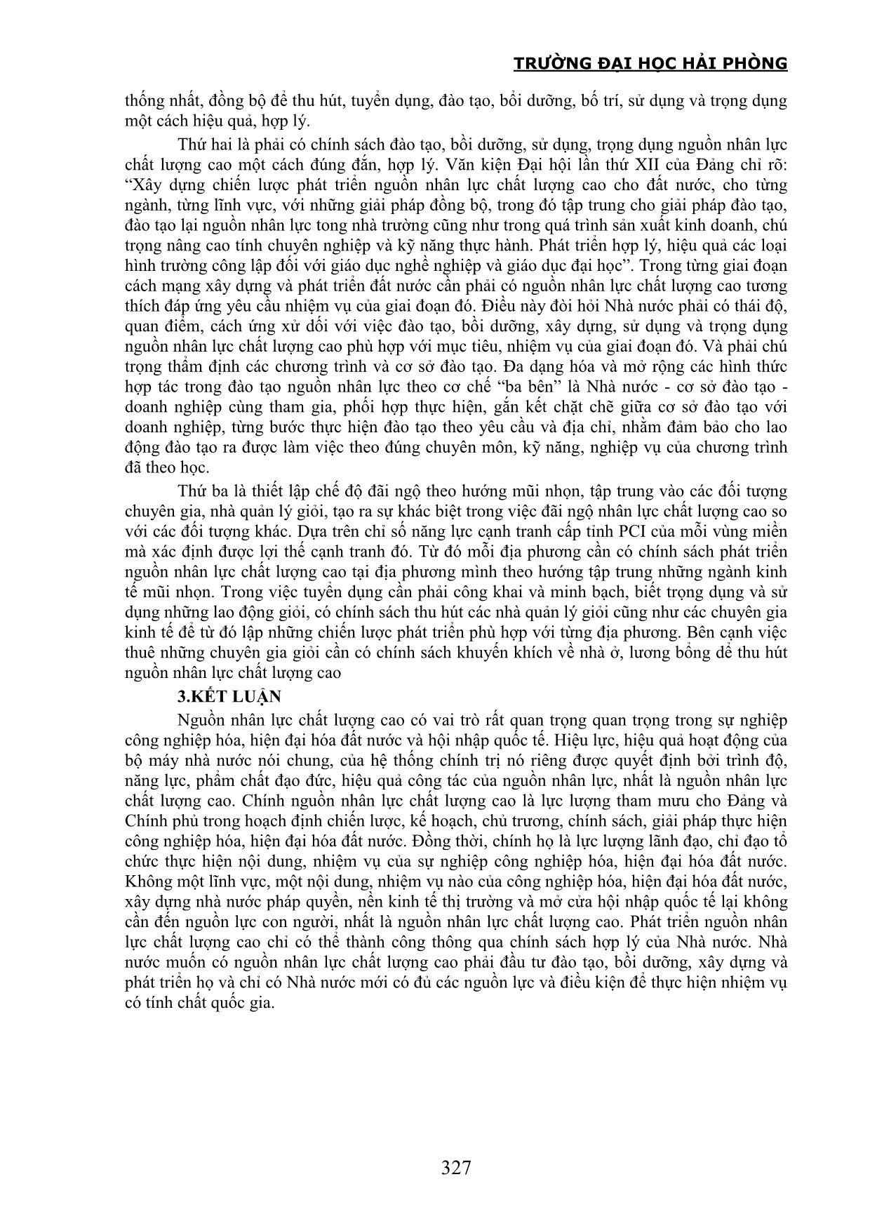 Phát triển nguồn nhân lực chất lượng cao tại Việt Nam trong thời kỳ cách mạng công nghiệp 4.0 trang 5