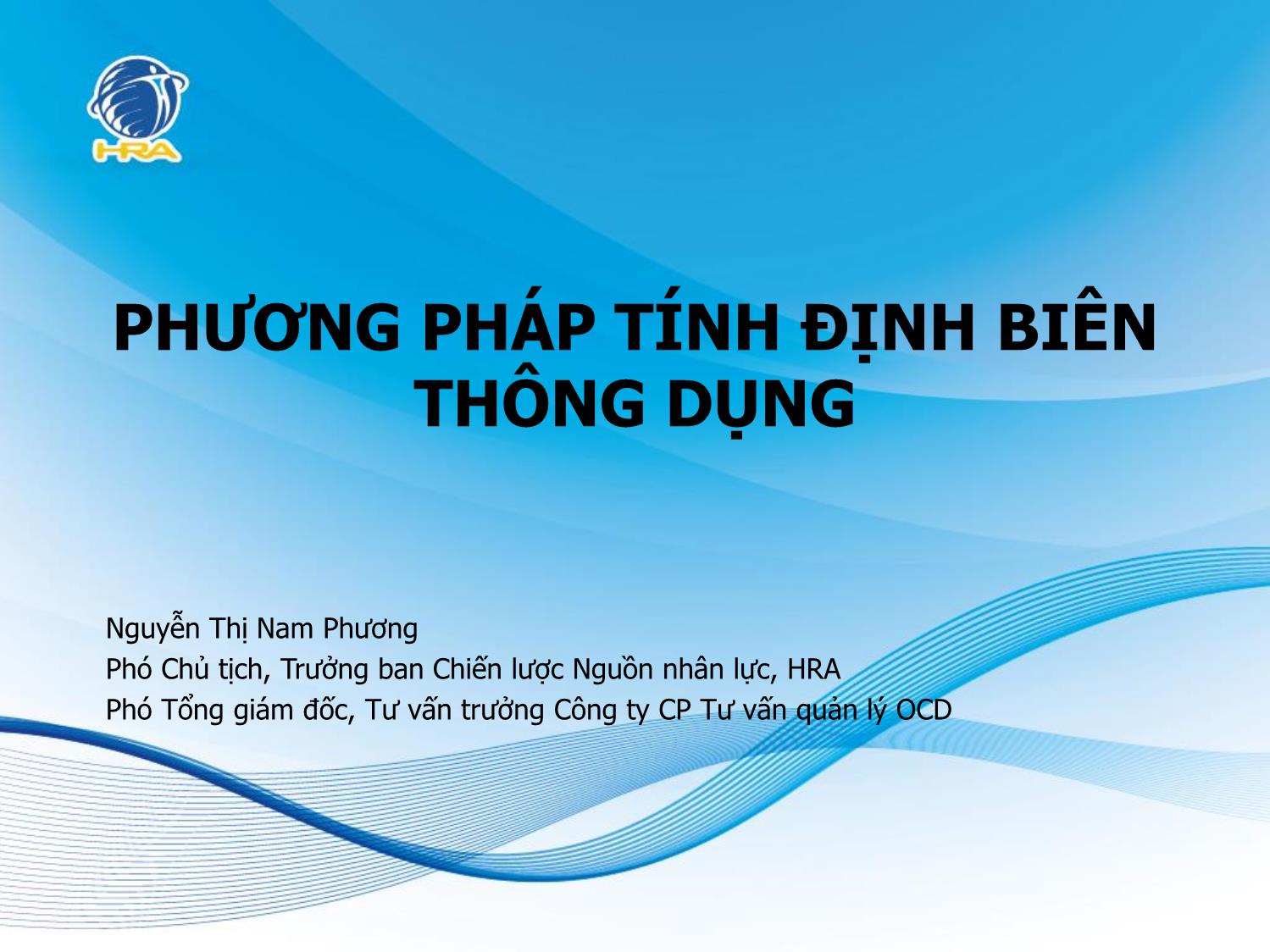 Tài liệu Phương pháp tính định biên thông dụng trang 4