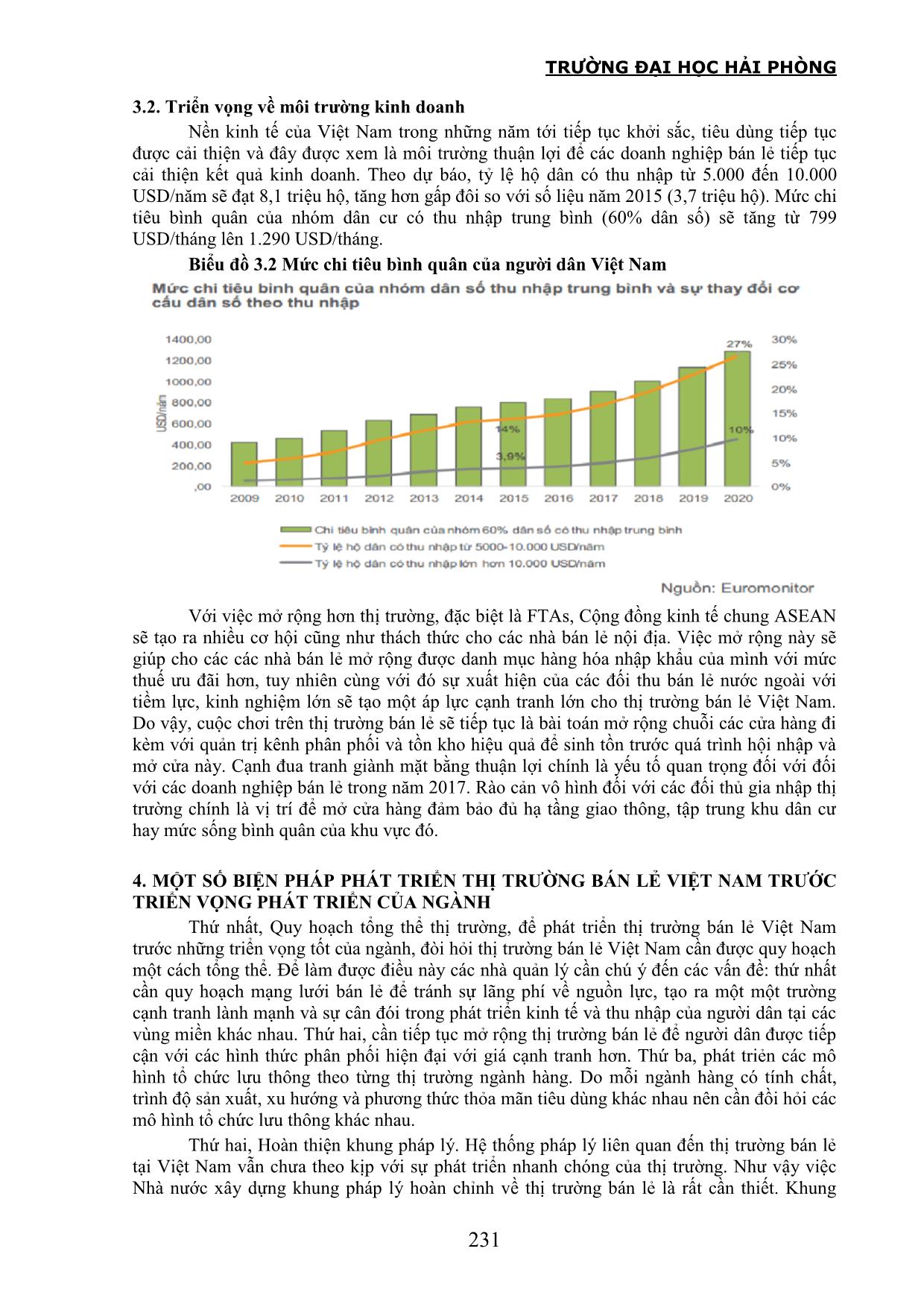 Thực trạng ngành bán lẻ Việt Nam – triển vọng phát triển trang 4
