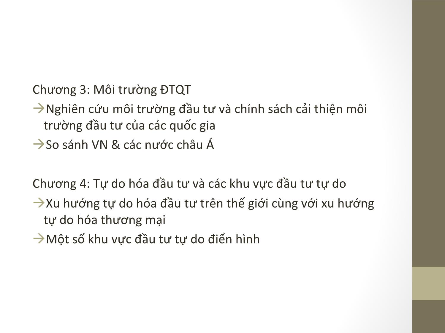 Bài giảng Đầu tư quốc tế - Chương 1: Tổng quan về đầu tư quốc tế - Phạm Thành Hiền Thục trang 6