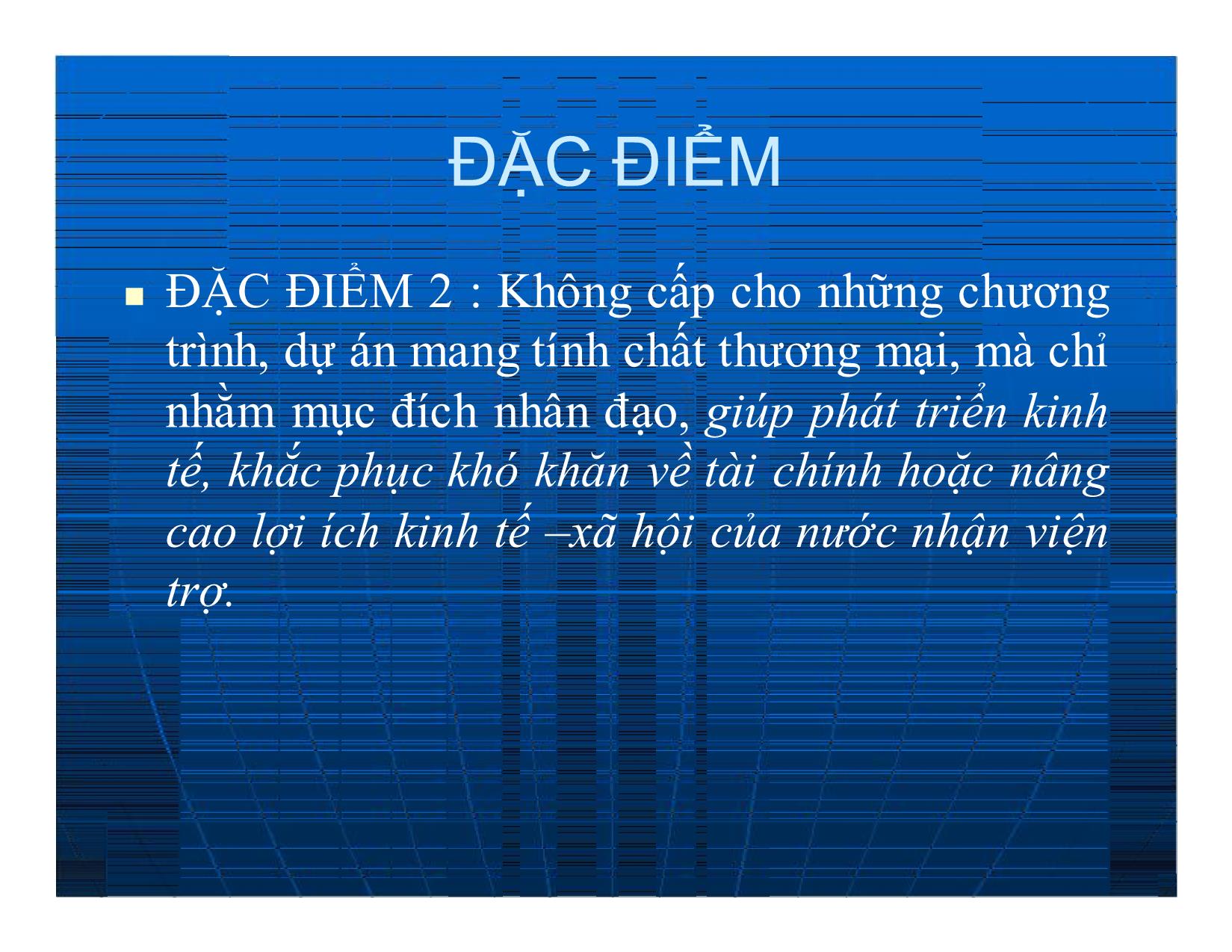 Bài giảng Đầu tư quốc tế - Chương 4: Hỗ trợ phát triển chính thức ODA trang 5