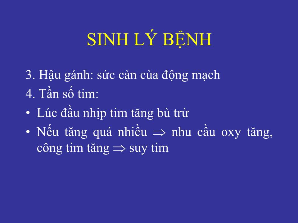 Bài giảng Suy tim ở người cao tuổi (Bản hay) trang 5