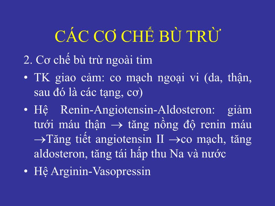 Bài giảng Suy tim ở người cao tuổi (Bản hay) trang 7